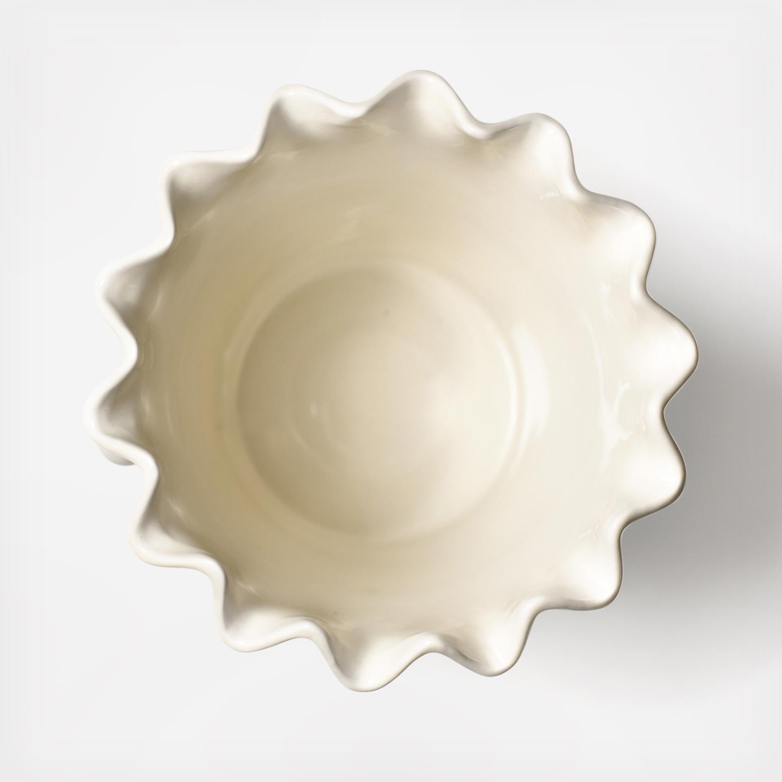 Signature Ruffle Ice Bucket 5 Signature Ruffle Ice Bucket
