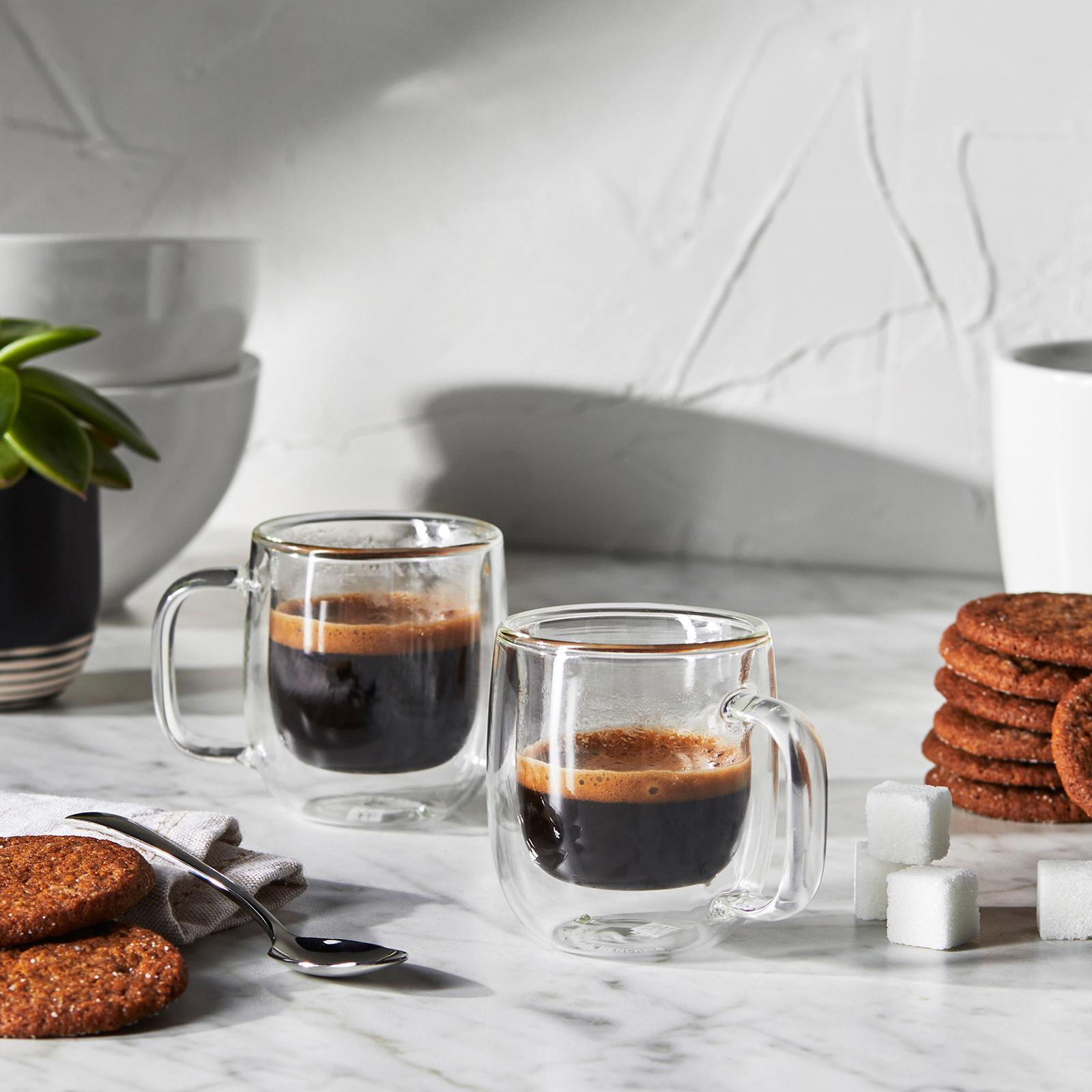 Sorrento Plus Double Wall Glass Espresso Mug, Set of 2 13 Sorrento Plus Double Wall Glass Espresso Mug, Set of 2