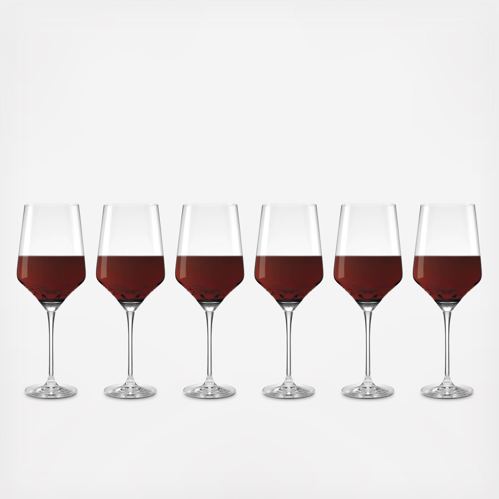 Tuscany Classics Angled Wine Glass, Set of 6 3 Tuscany Classics Angled Wine Glass, Set of 6