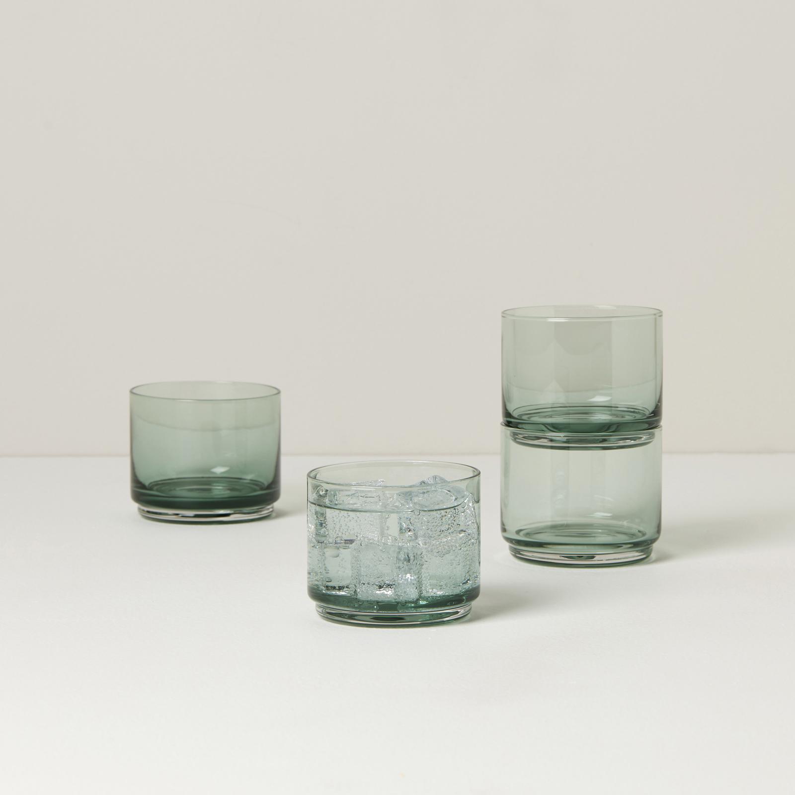 Tuscany Classics Stackable Short Glass, Set of 4 12 Tuscany Classics Stackable Short Glass, Set of 4
