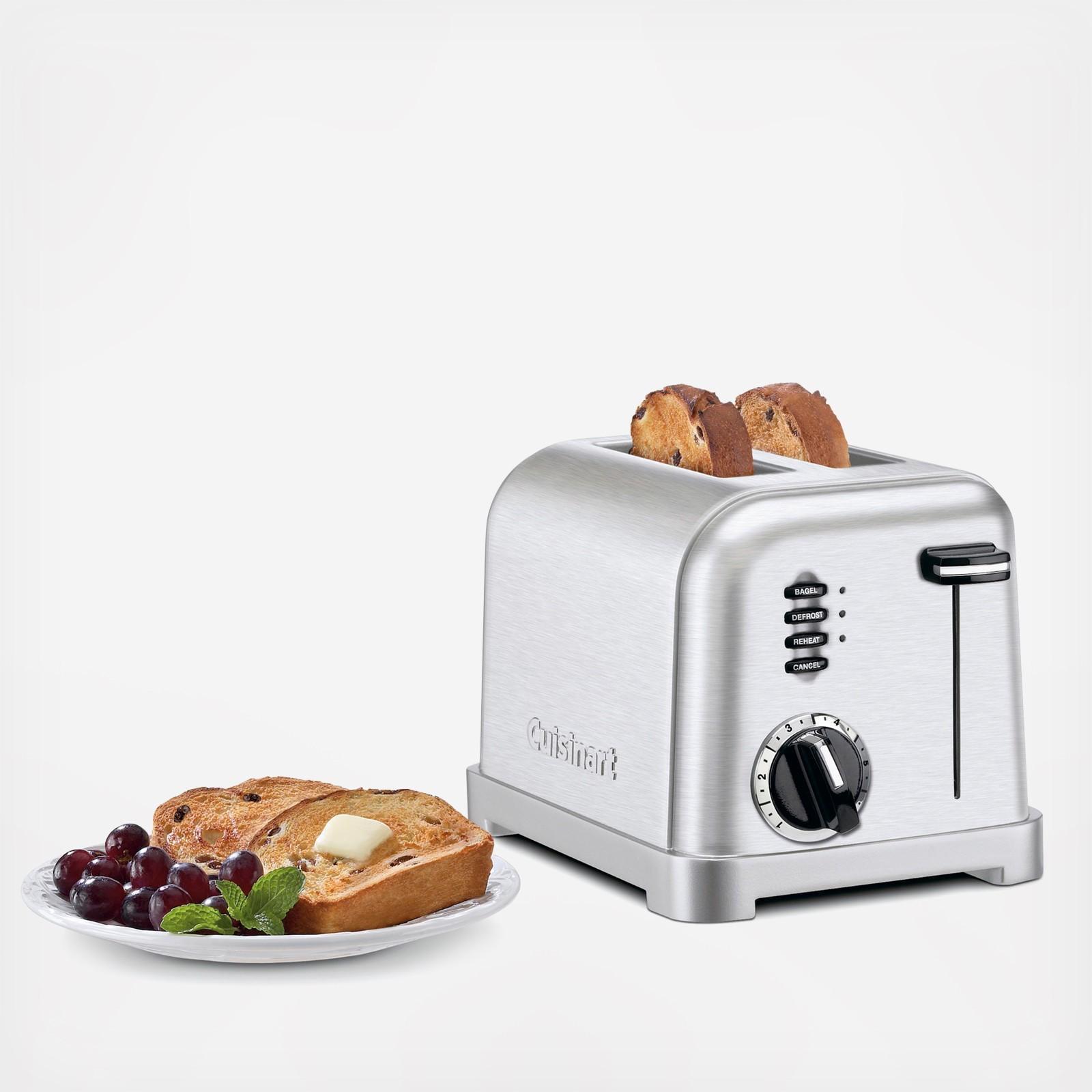 2-Slice Metal Classic Toaster CPT-160P1