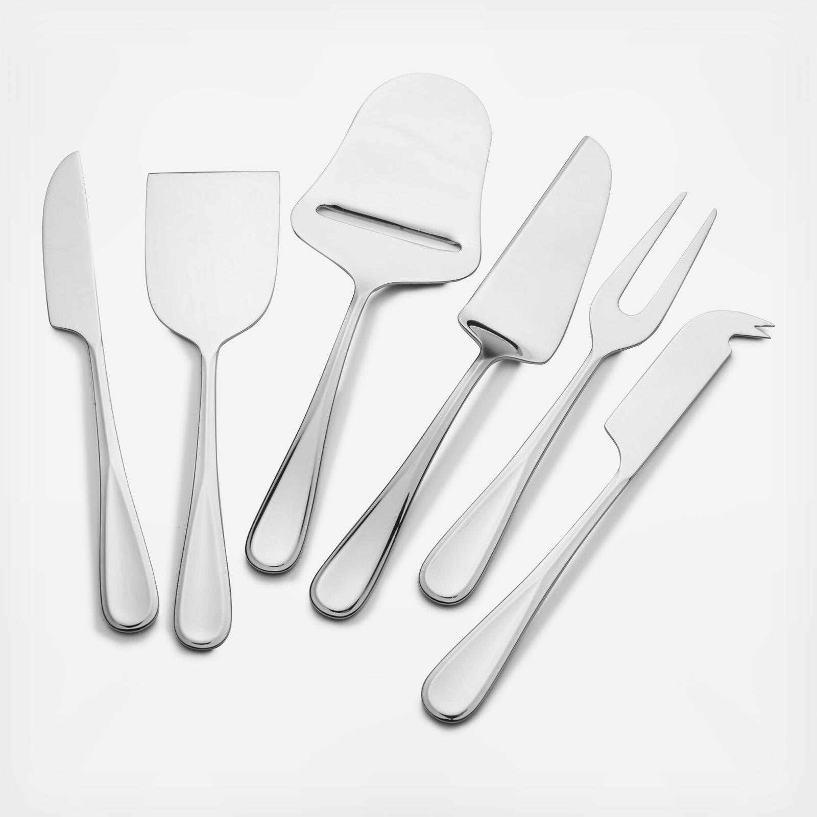Bravo 6-Piece Stainless Steel Cheese Set 17 Bravo 6-Piece Stainless Steel Cheese Set