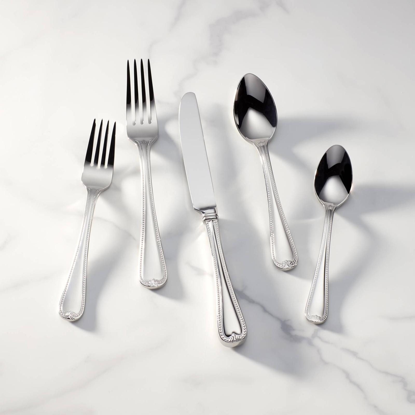Vintage Jewel 5-Piece Flatware Set, Service for 1