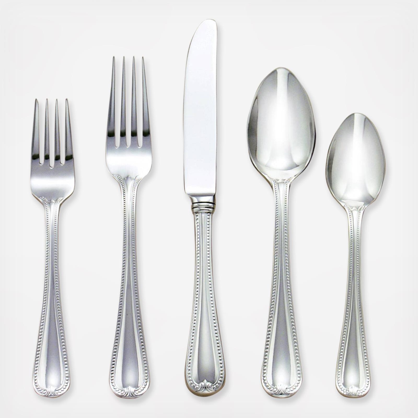 Vintage Jewel 5-Piece Flatware Set, Service for 1