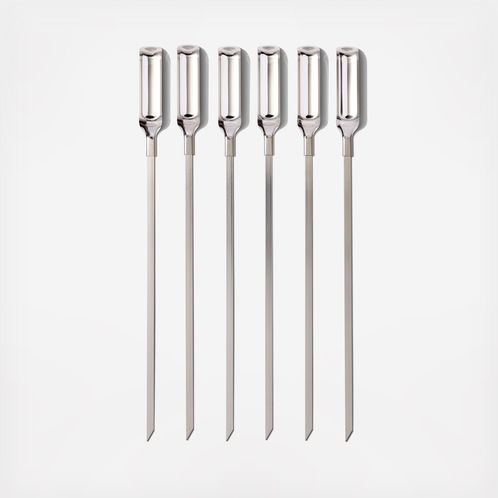 Good Grips 6-Piece Grilling Skewer Set 3 Good Grips 6-Piece Grilling Skewer Set