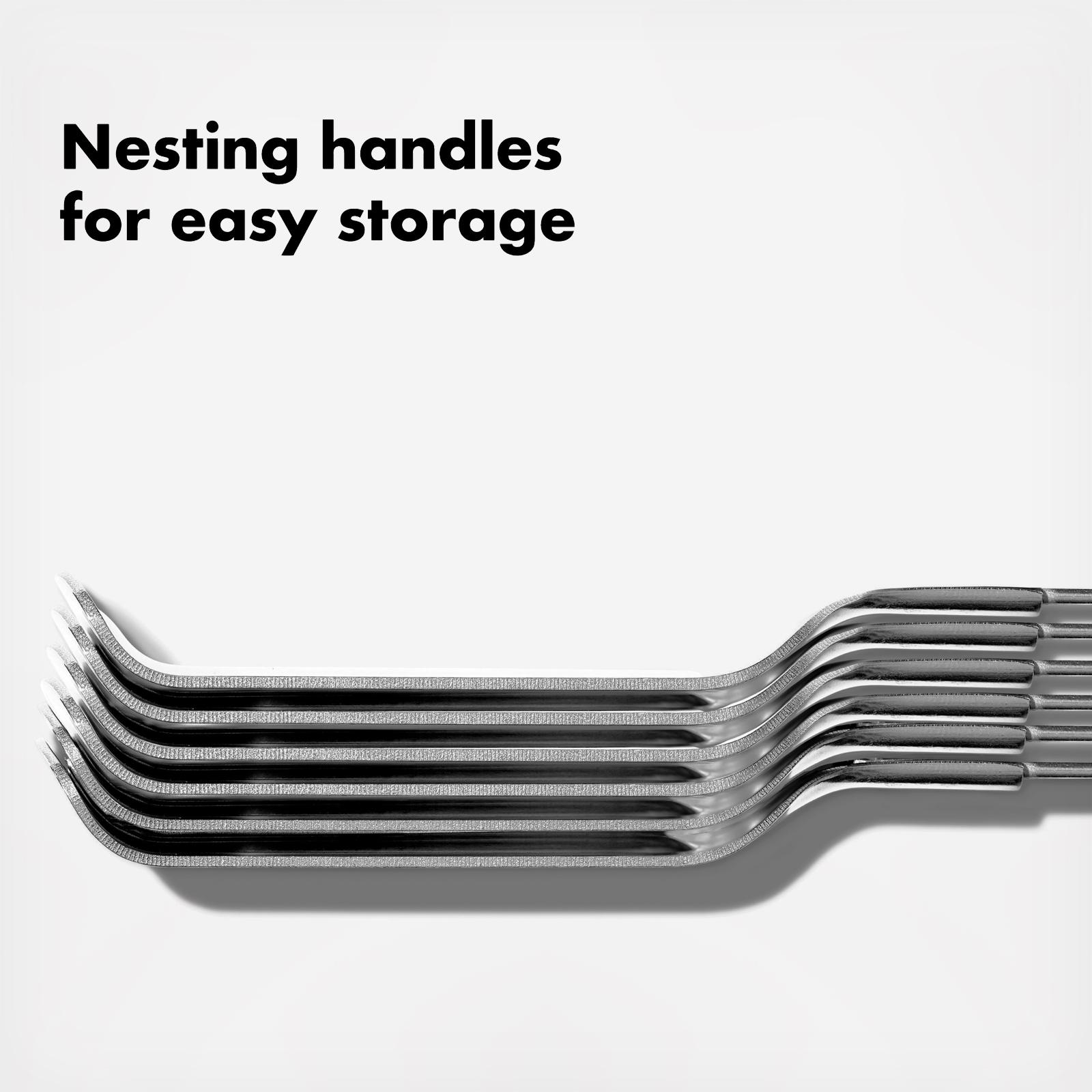 Good Grips 6-Piece Grilling Skewer Set 6 Good Grips 6-Piece Grilling Skewer Set