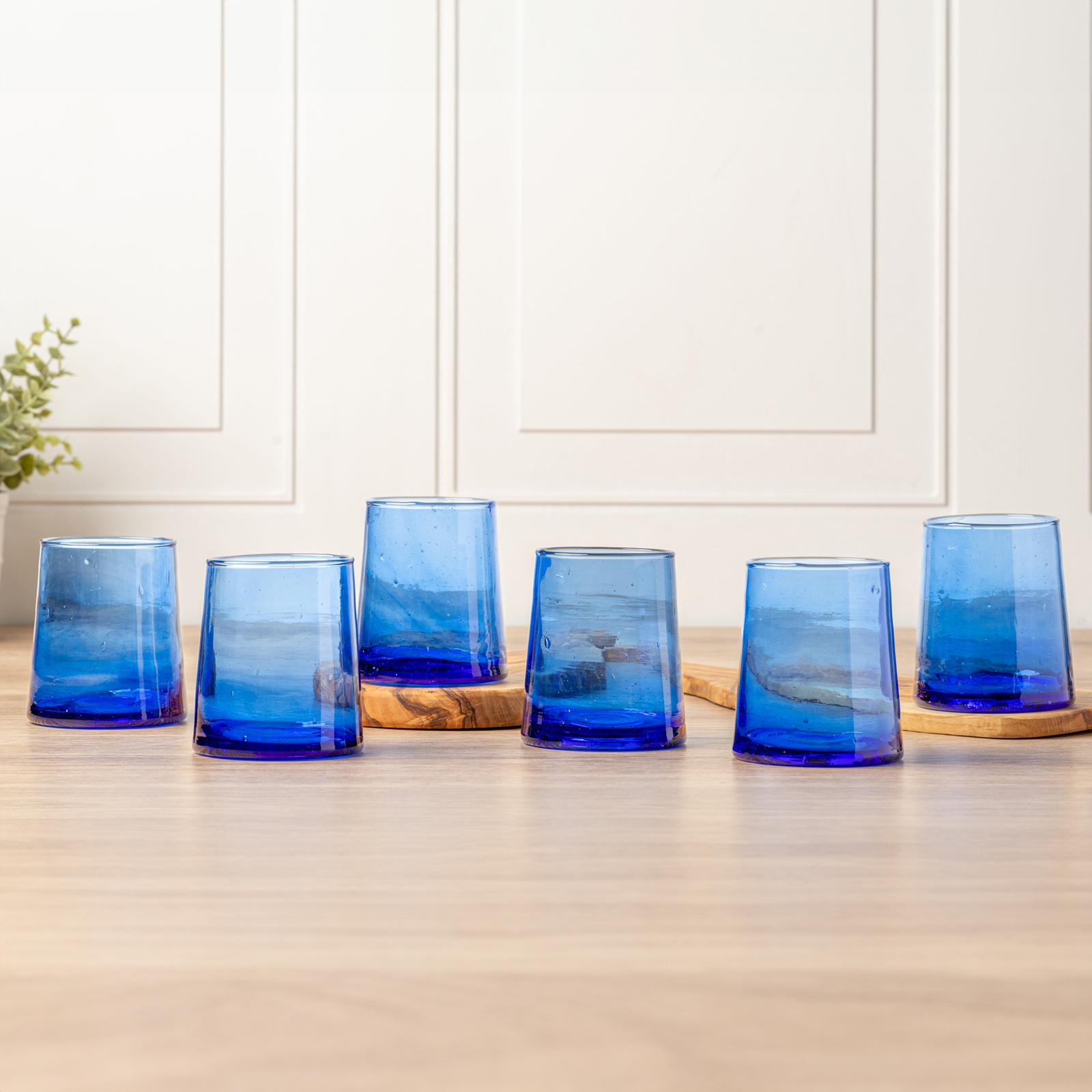 Moroccan Small Cone Glass, Set of 6 1 Moroccan Small Cone Glass, Set of 6