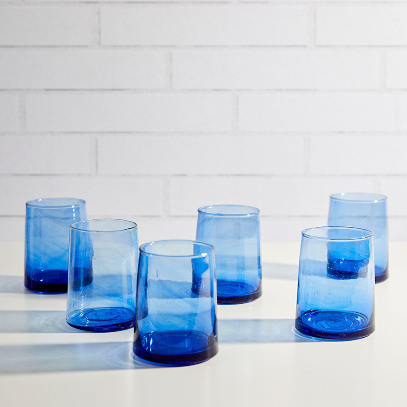 Moroccan Small Cone Glass, Set of 6 5 Moroccan Small Cone Glass, Set of 6