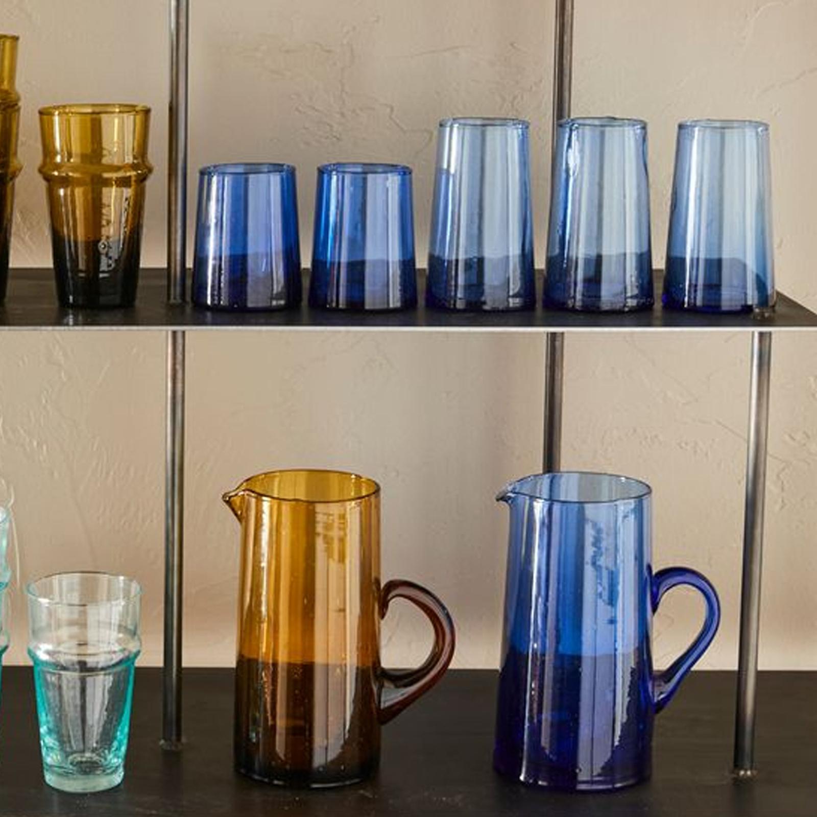 Moroccan Small Cone Glass, Set of 6 6 Moroccan Small Cone Glass, Set of 6