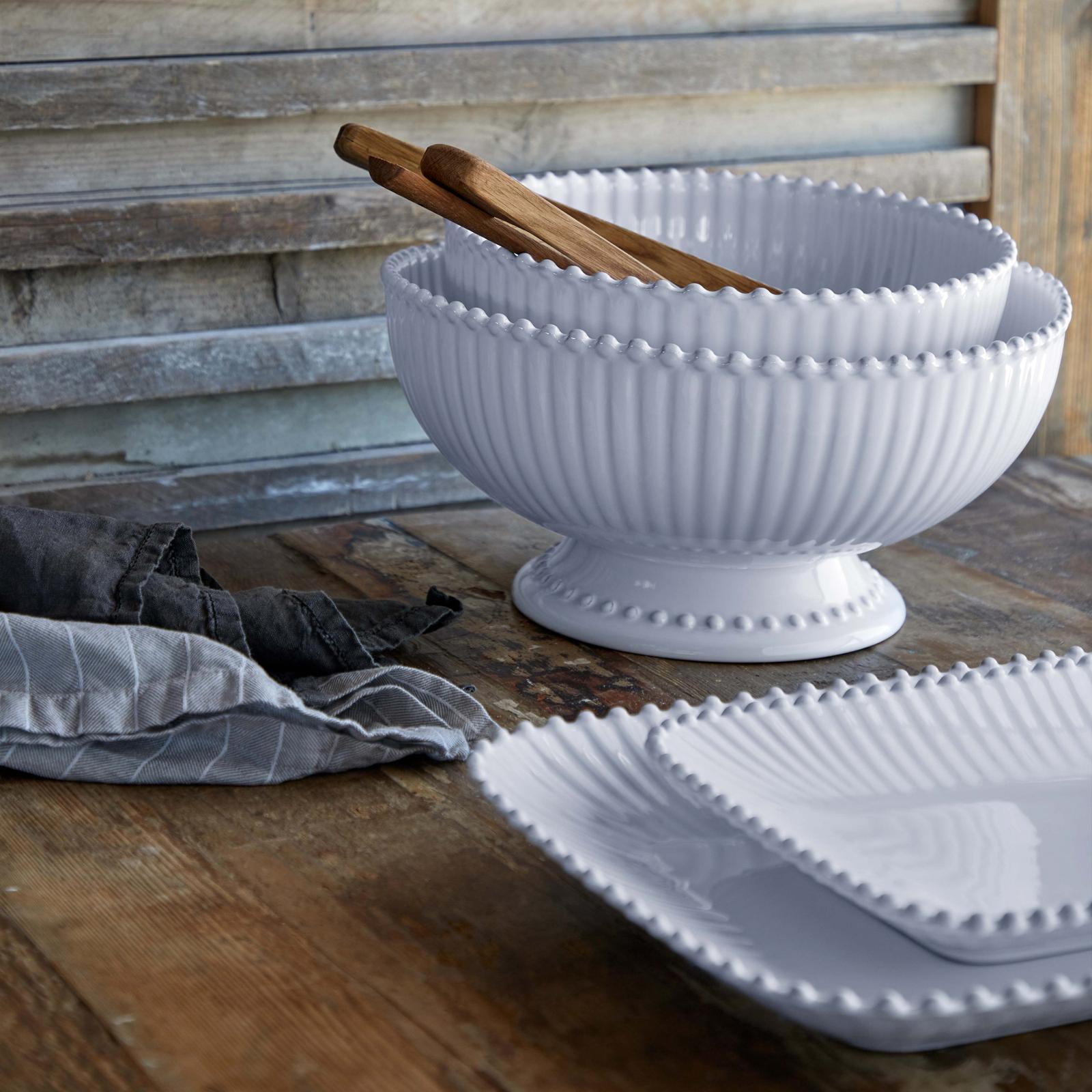 Pearl Salad Serving Bowl 4 Pearl Salad Serving Bowl