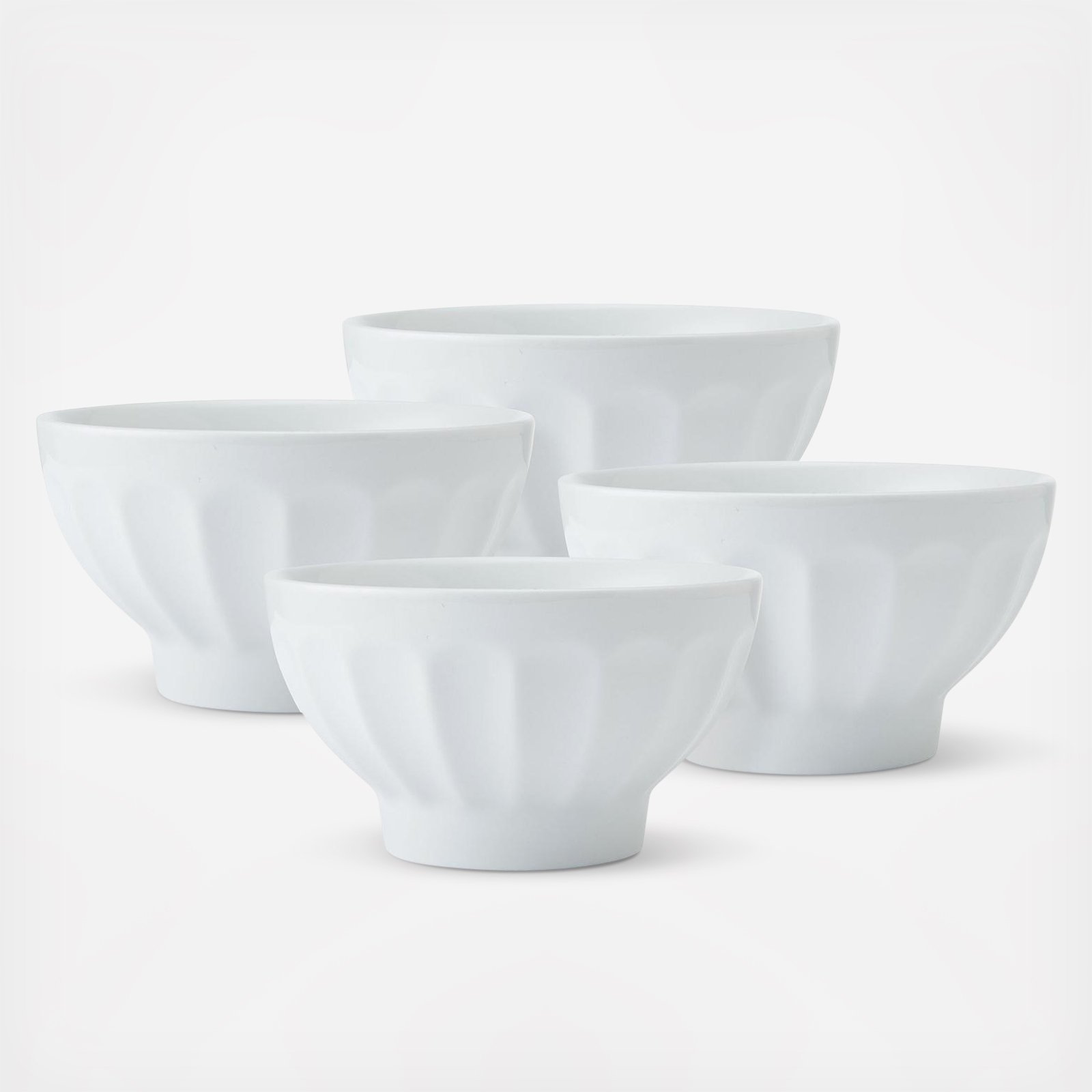 Everyday White Ice Cream Bowl, Set of 4 2 Everyday White Ice Cream Bowl, Set of 4