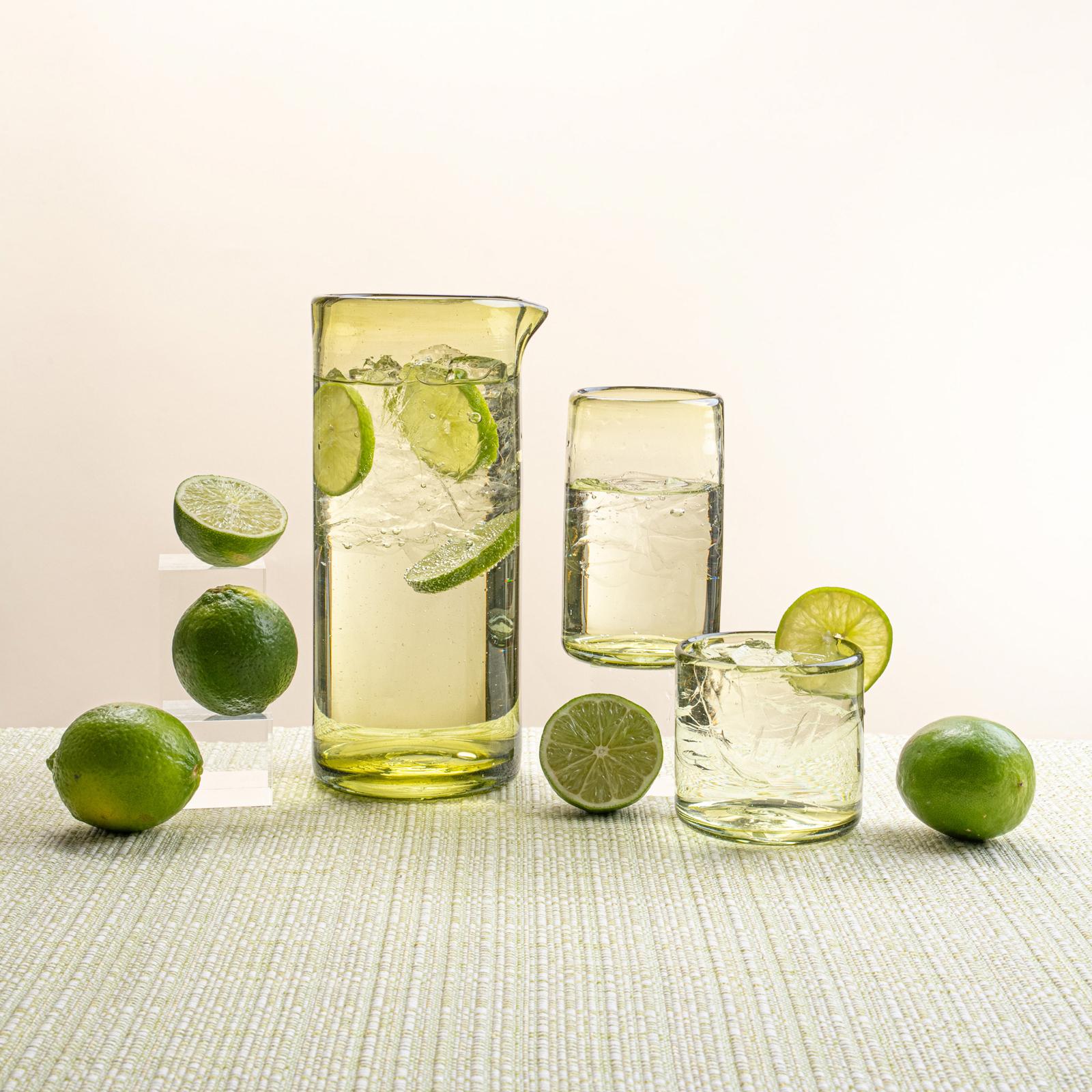 Hand-Blown Pitcher