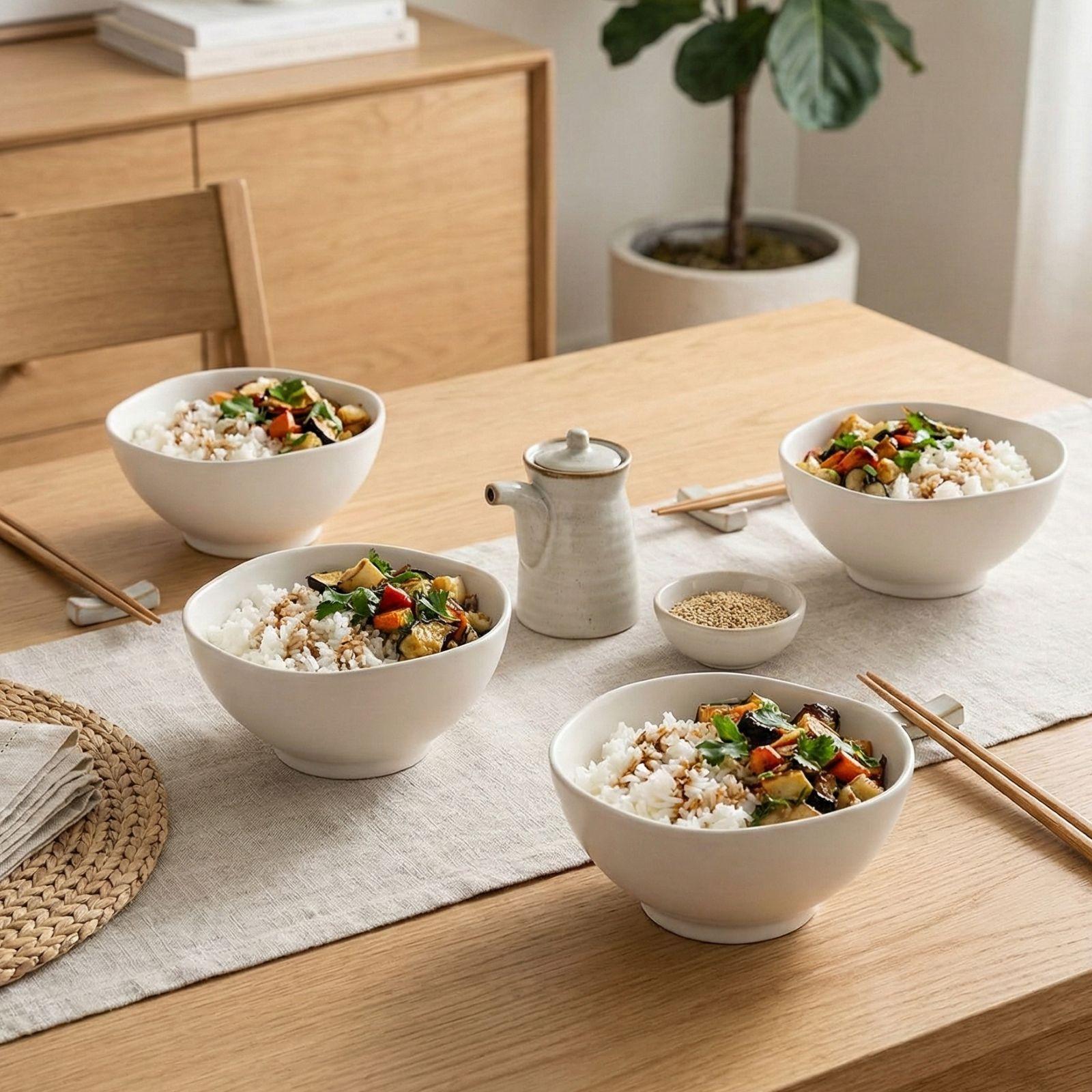 Heirloom Rice Bowl, Set of 4