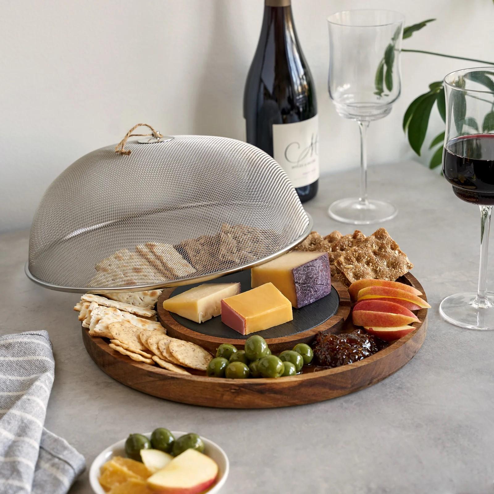 Modern Manor Cheese Board with Dome 6 Modern Manor Cheese Board with Dome