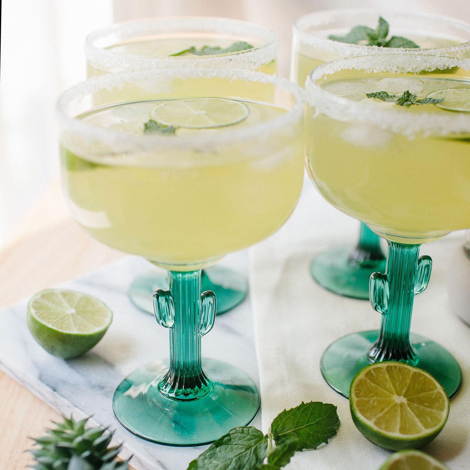 Cactus Margarita Glass, Set of 4 1 Cactus Margarita Glass, Set of 4