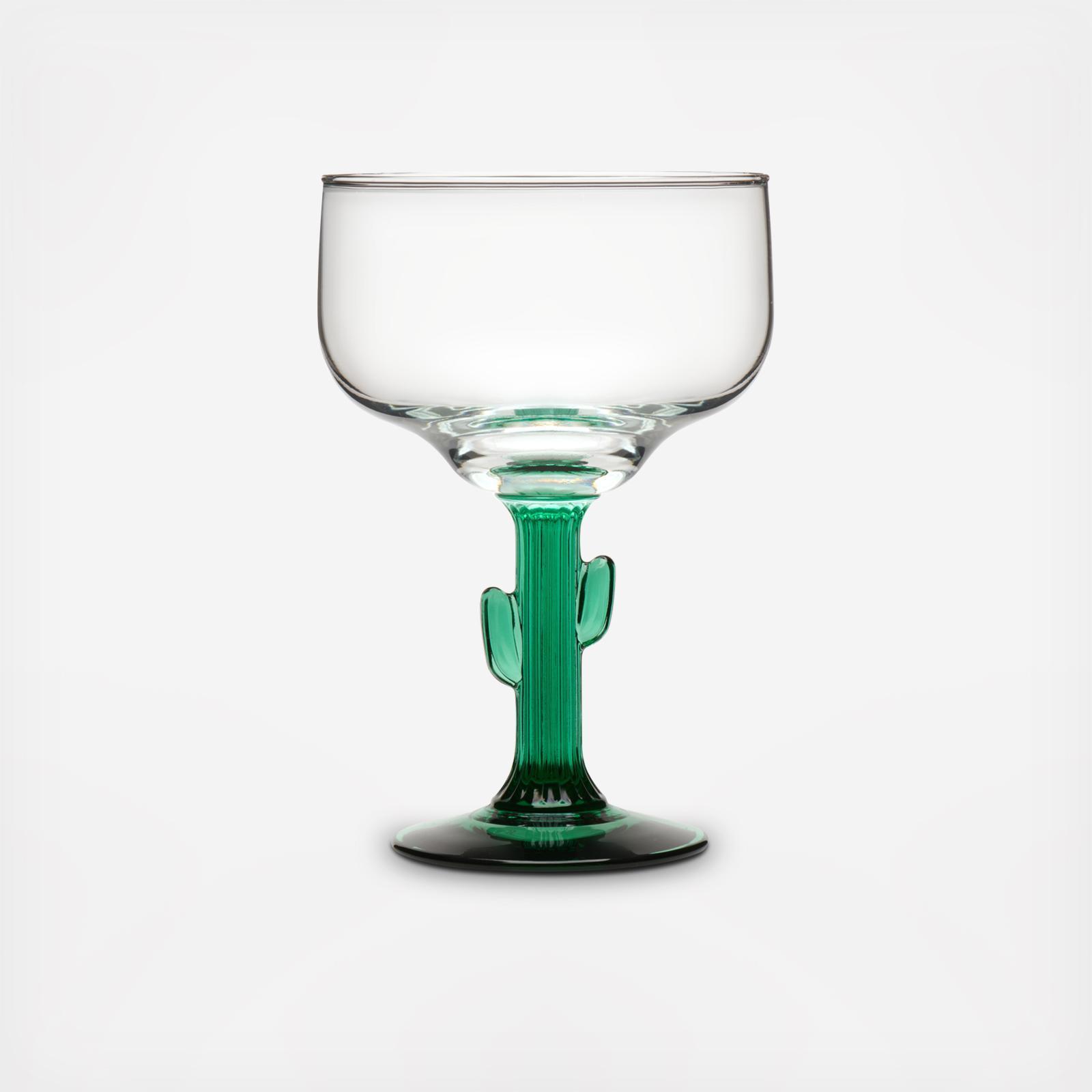 Cactus Margarita Glass, Set of 4 2 Cactus Margarita Glass, Set of 4