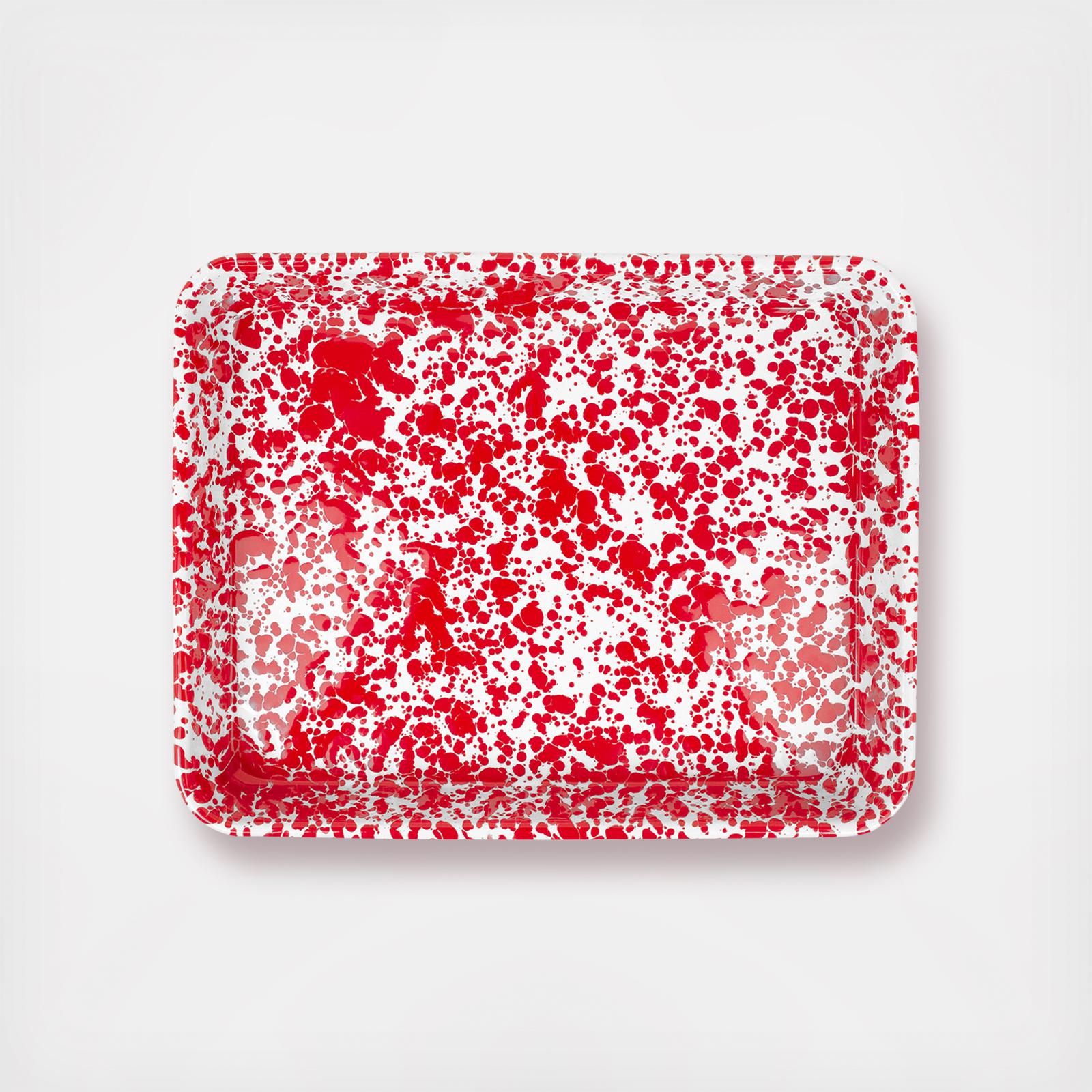 Splatter Small Rectangular Tray 1 Splatter Small Rectangular Tray