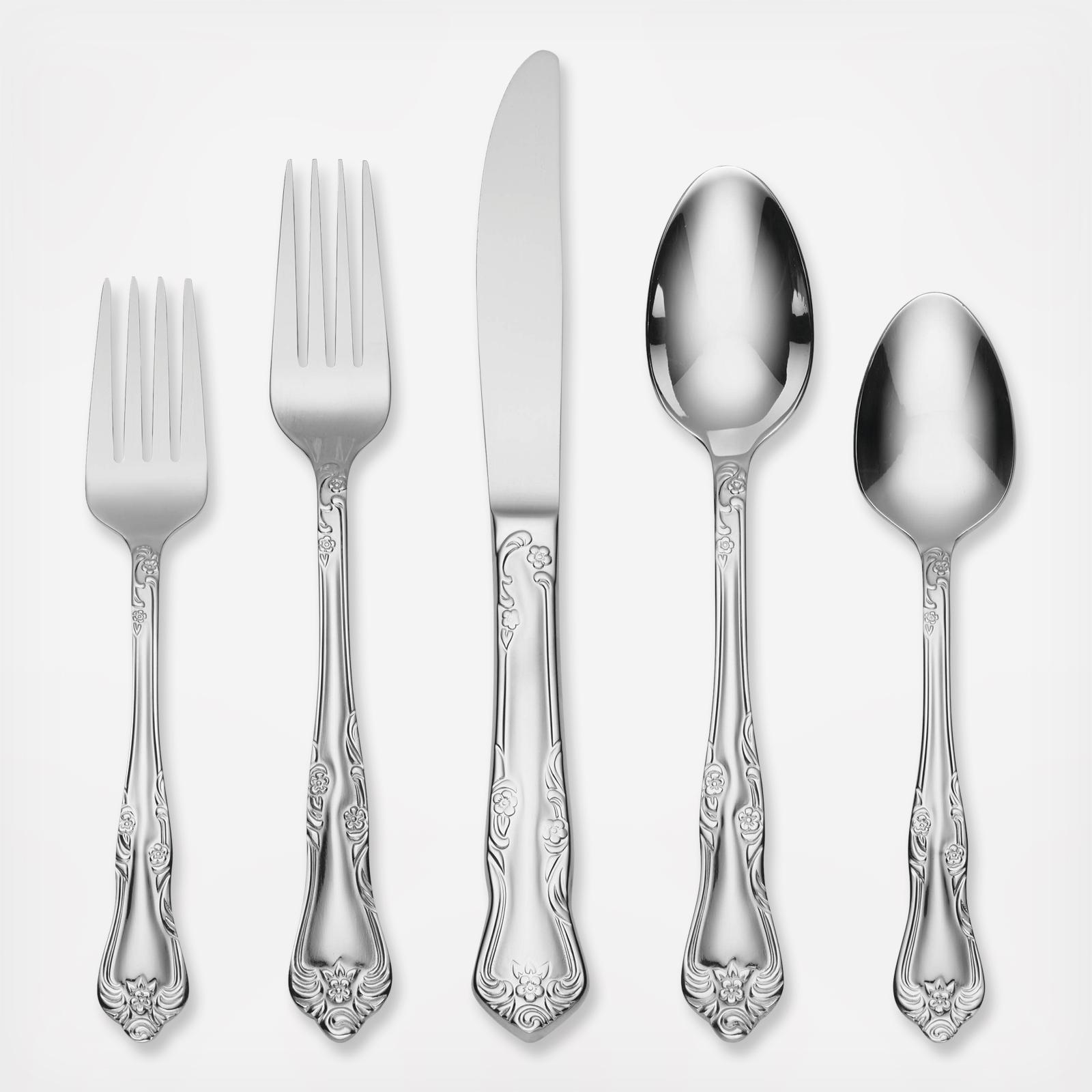 Azalea 20-Piece Everyday Flatware Set, Service For 4 4 Azalea 20-Piece Everyday Flatware Set, Service For 4