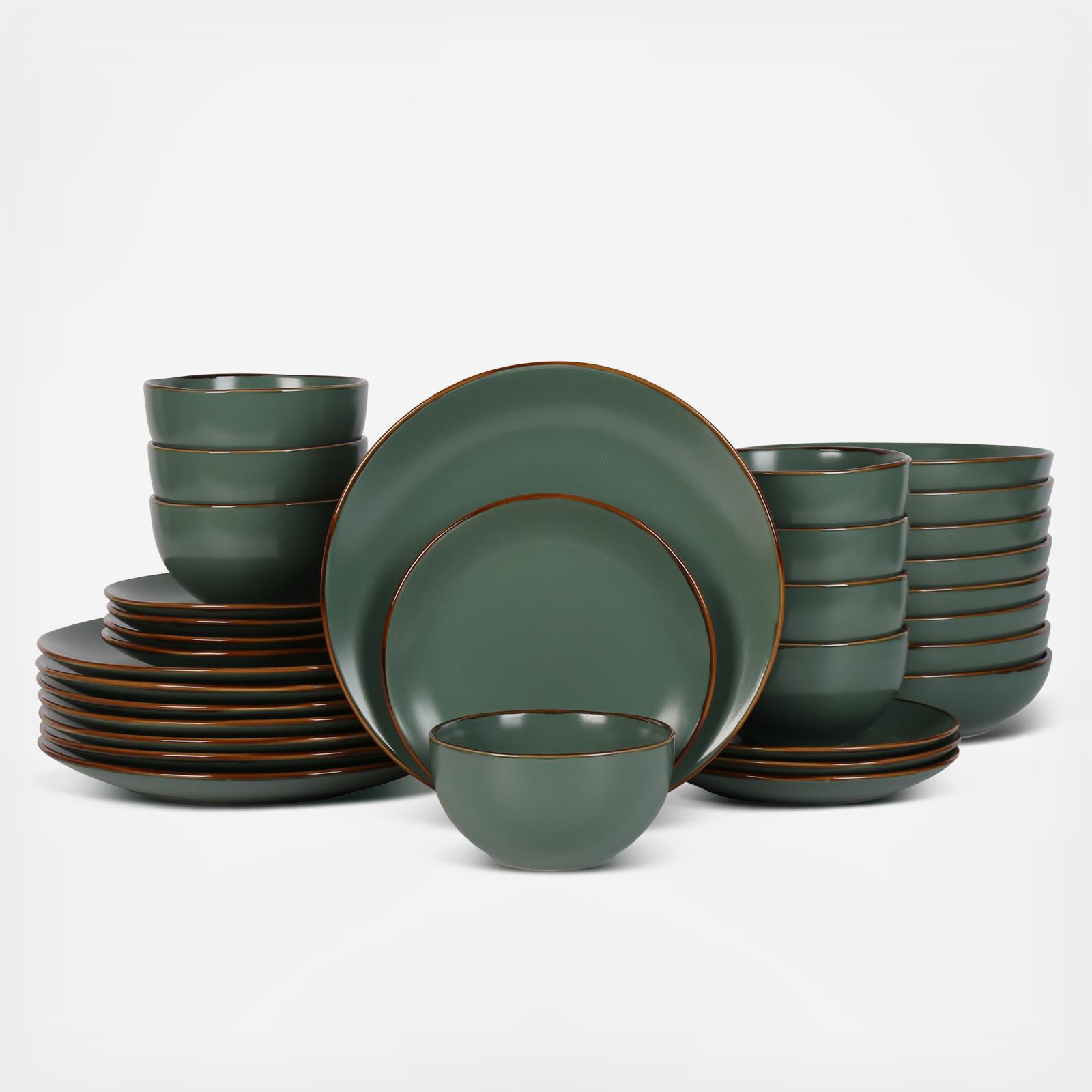 Brasa 32-Piece Dinnerware Set, Service for 8 6 Brasa 32-Piece Dinnerware Set, Service for 8