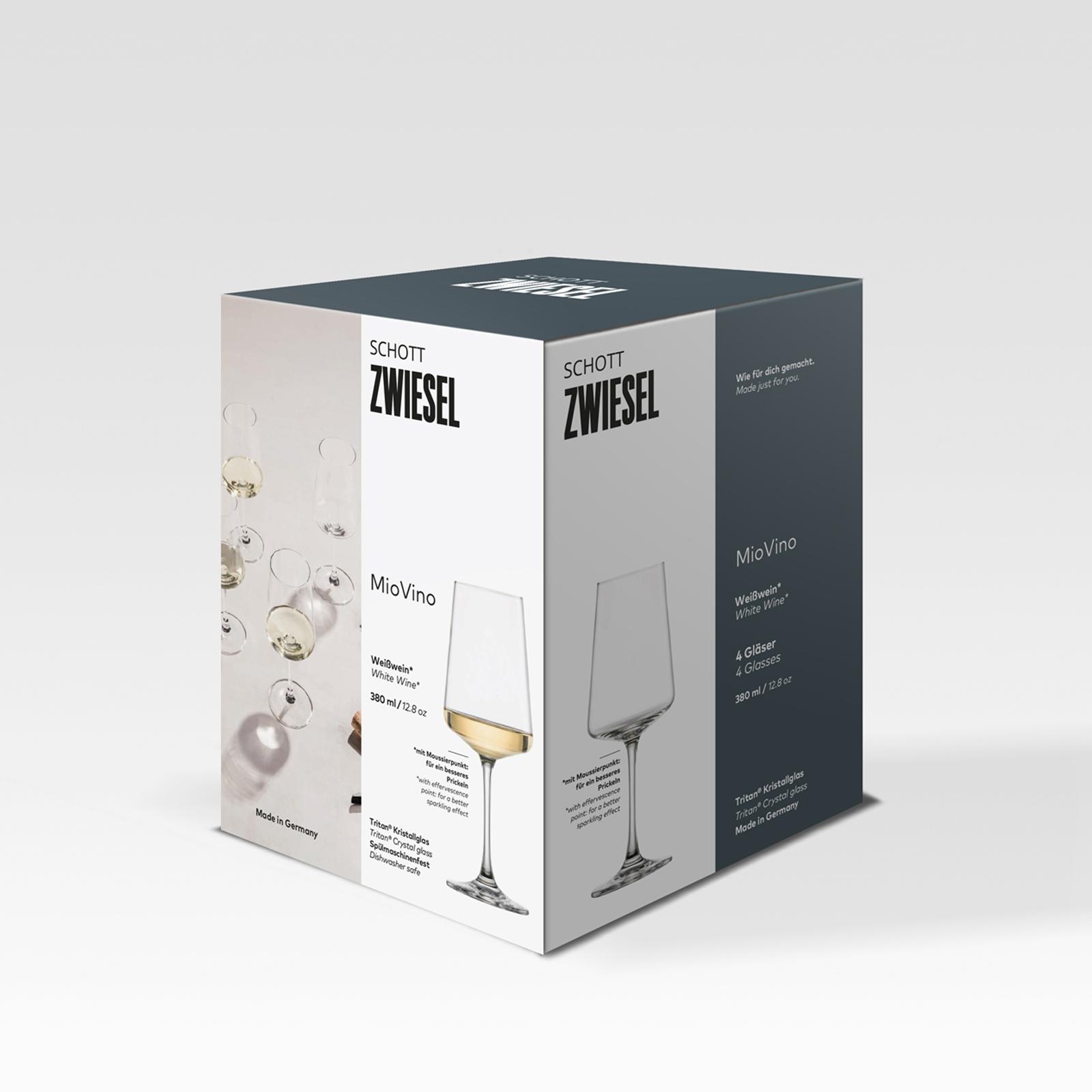 MioVino White Wine Glass, Set of 4 5 MioVino White Wine Glass, Set of 4