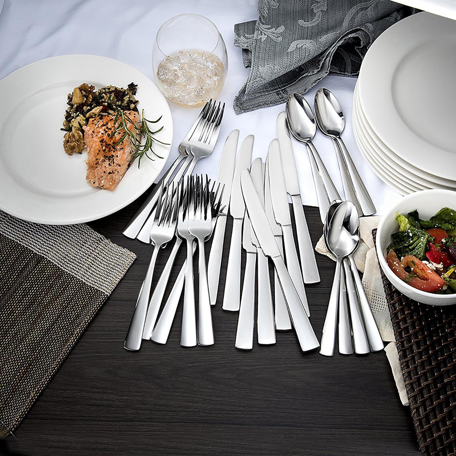 Chef's Table 24-Piece Flatware Set, Service for 8 14 Chef's Table 24-Piece Flatware Set, Service for 8