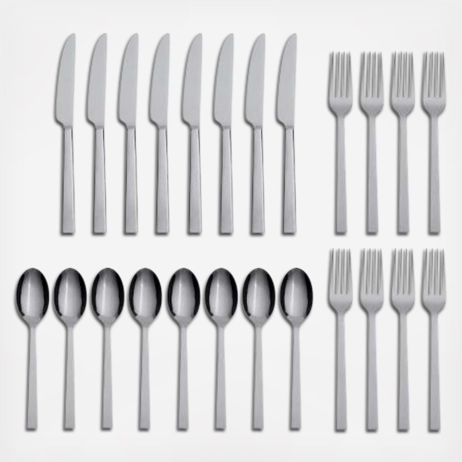 Chef's Table 24-Piece Flatware Set, Service for 8 2 Chef's Table 24-Piece Flatware Set, Service for 8