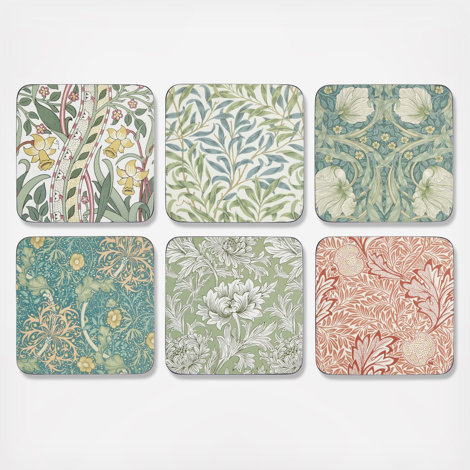 Morris & Co. Assorted Coaster, Set of 6