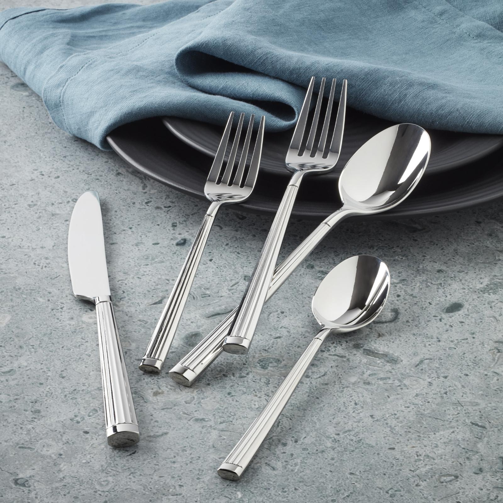 Robyn 20-Piece Flatware Set, Service for 4 1 Robyn 20-Piece Flatware Set, Service for 4