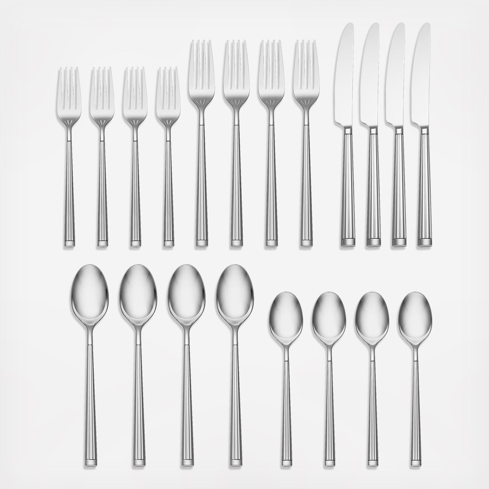 Robyn 20-Piece Flatware Set, Service for 4 2 Robyn 20-Piece Flatware Set, Service for 4