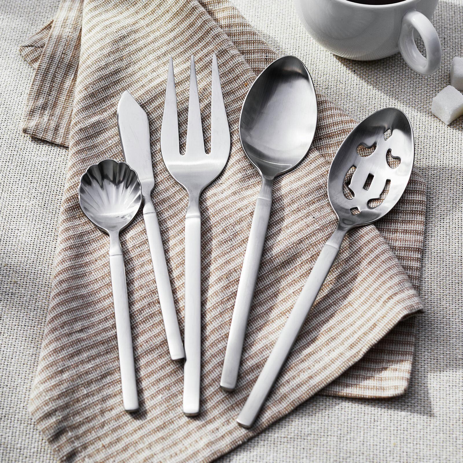Opus Satin 45-Piece Flatware Set, Service for 8 6 Opus Satin 45-Piece Flatware Set, Service for 8