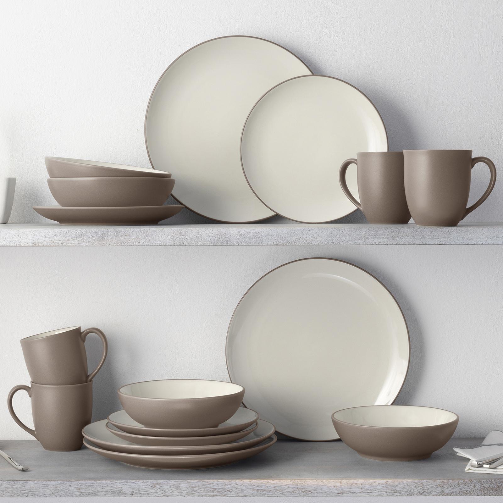 Colorwave Coupe 16-Piece Dinnerware Set, Service for 4 3 Colorwave Coupe 16-Piece Dinnerware Set, Service for 4