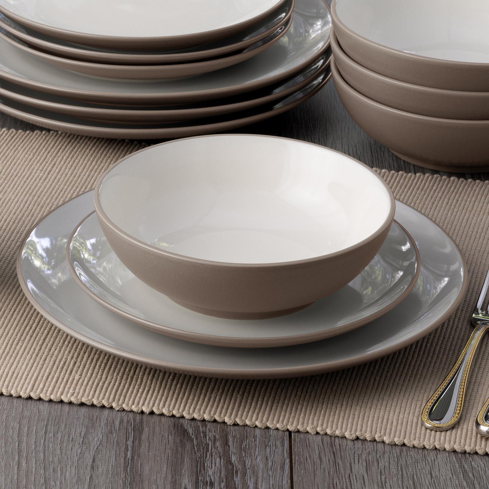 Colorwave Coupe 16-Piece Dinnerware Set, Service for 4 6 Colorwave Coupe 16-Piece Dinnerware Set, Service for 4