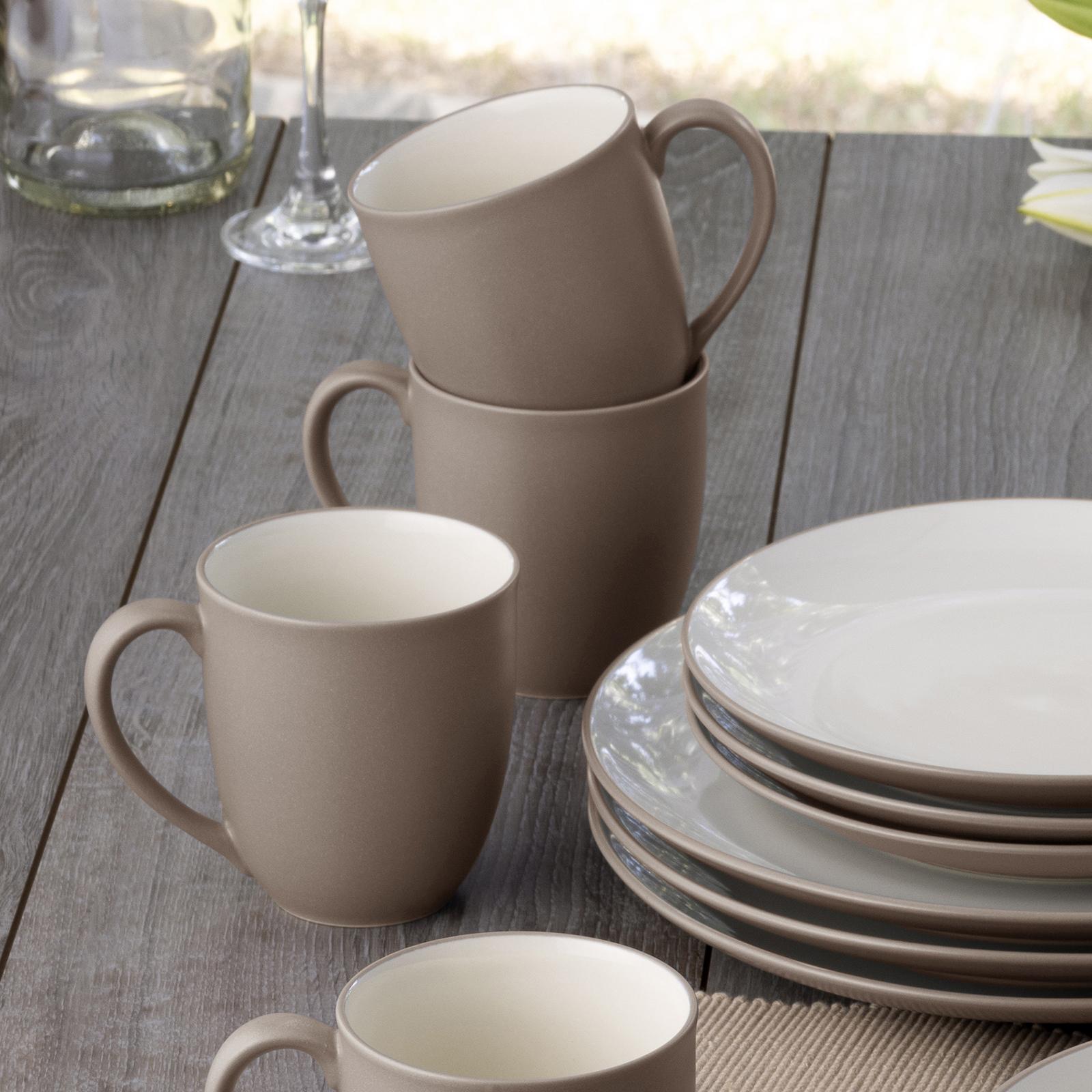 Colorwave Coupe 16-Piece Dinnerware Set, Service for 4 8 Colorwave Coupe 16-Piece Dinnerware Set, Service for 4