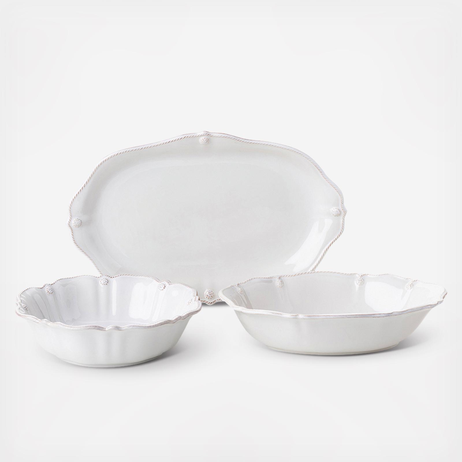Berry & Thread 3-Piece Serving Set 8 Berry & Thread 3-Piece Serving Set