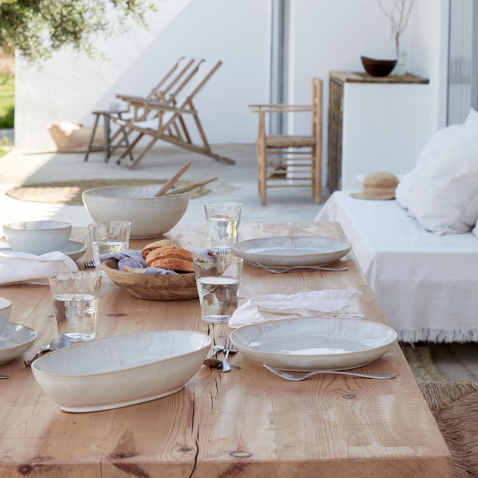 Eivissa 3-Piece Place Setting with Pasta Bowl, Service for 1 5 Eivissa 3-Piece Place Setting with Pasta Bowl, Service for 1