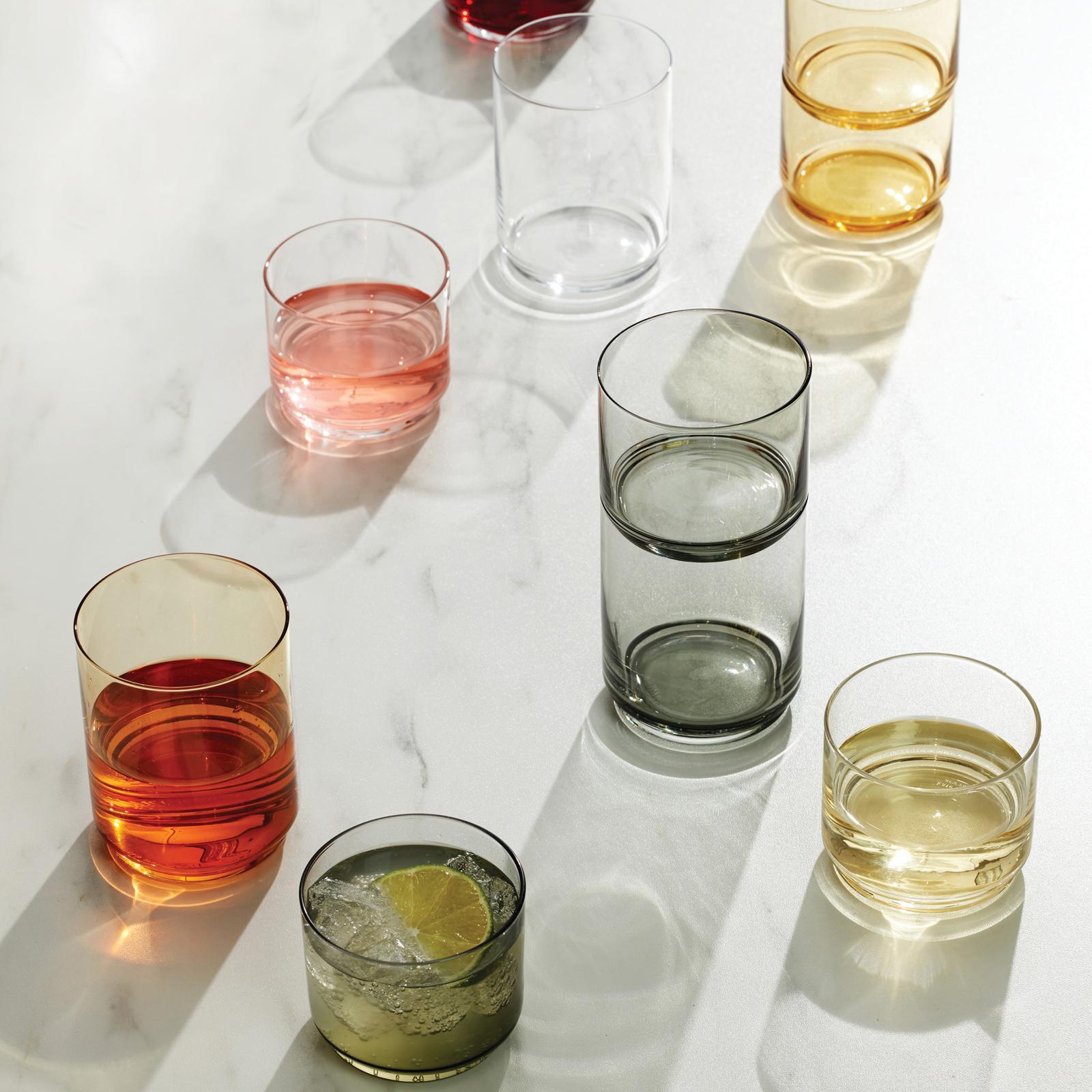 Tuscany Classics Stackable Tall Glass, Set of 6 6 Tuscany Classics Stackable Tall Glass, Set of 6