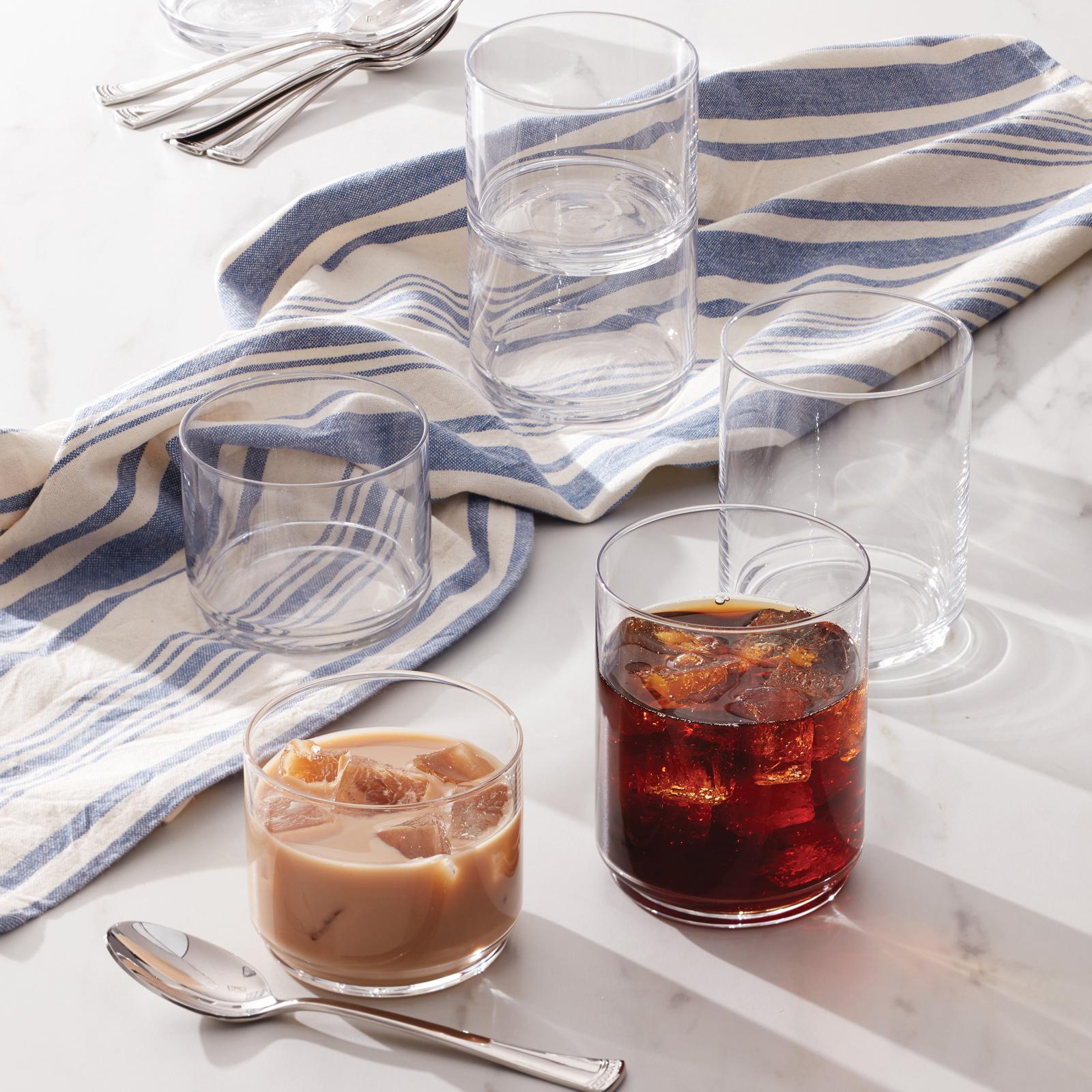 Tuscany Classics Stackable Tall Glass, Set of 6 7 Tuscany Classics Stackable Tall Glass, Set of 6