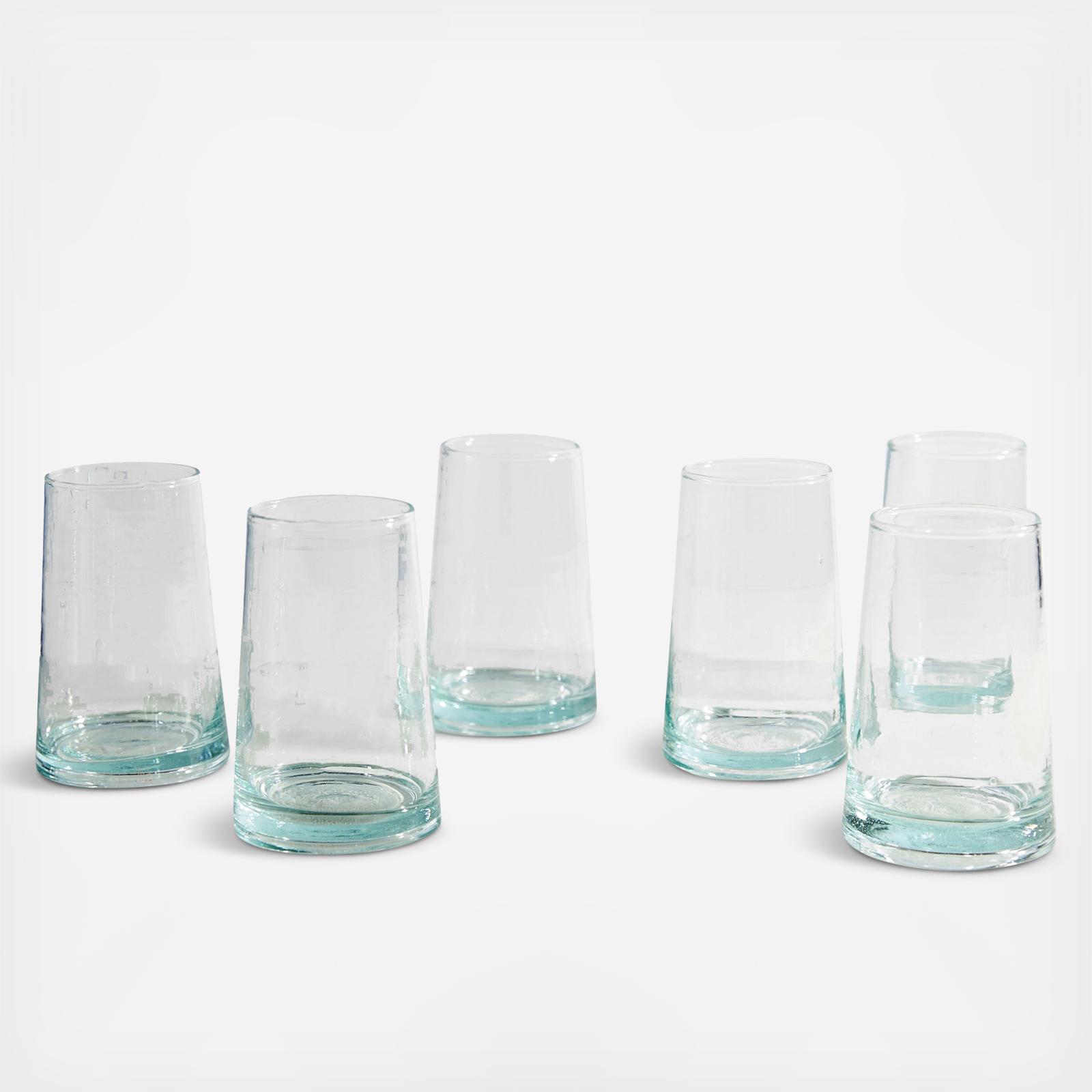Moroccan Large Cone Glass, Set of 6 2 Moroccan Large Cone Glass, Set of 6