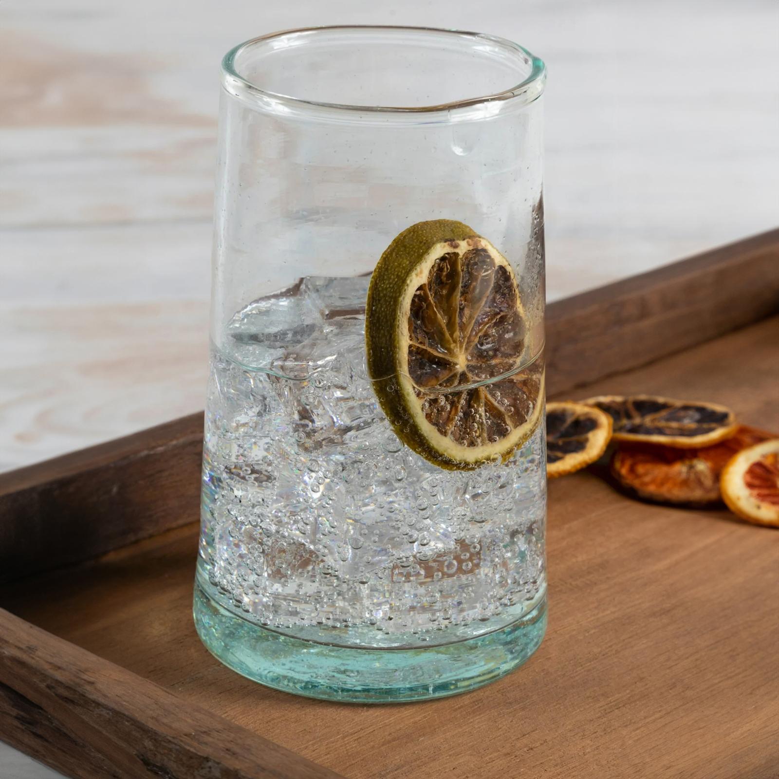 Moroccan Large Cone Glass, Set of 6 4 Moroccan Large Cone Glass, Set of 6