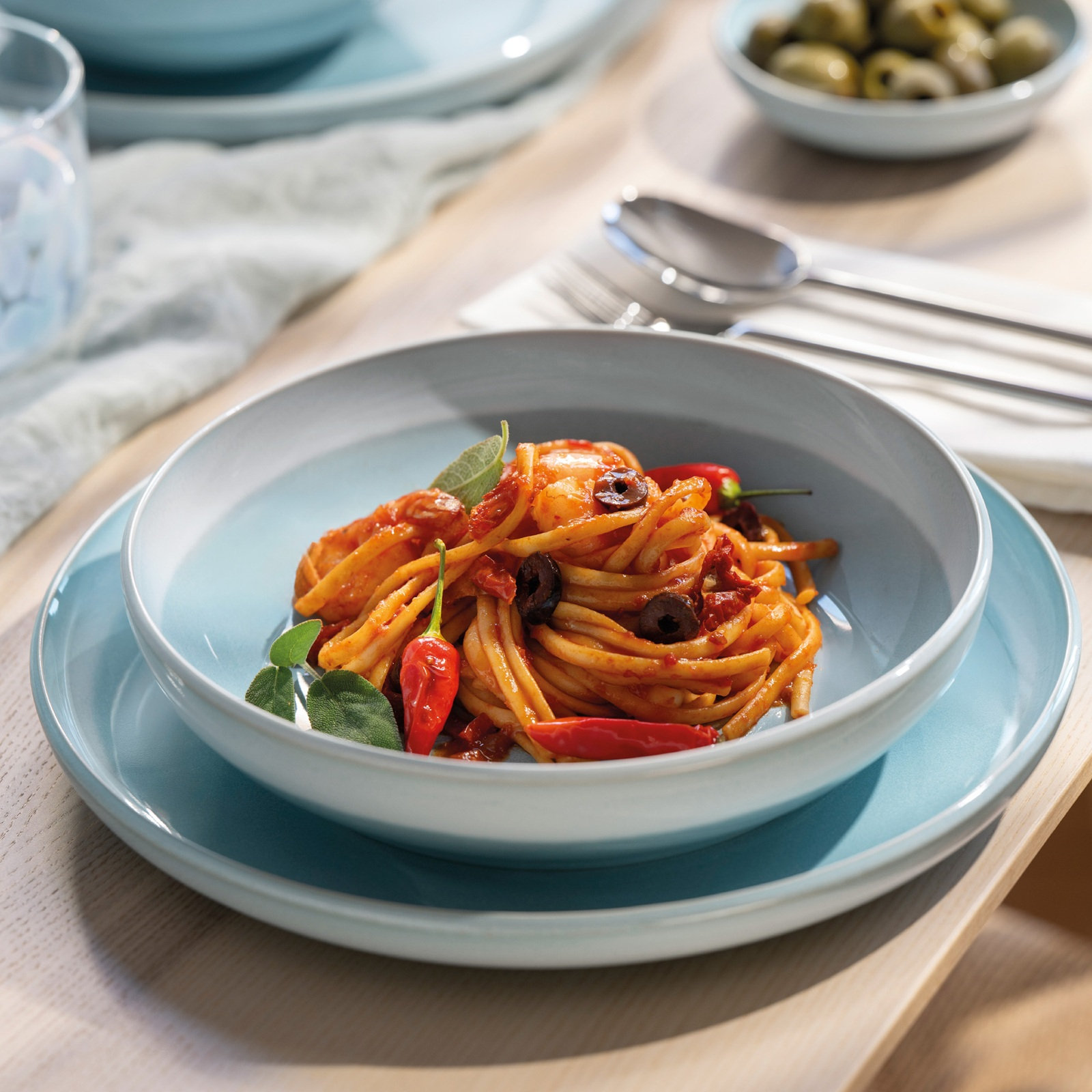 Perlemor Pasta Bowl 17 Perlemor Pasta Bowl