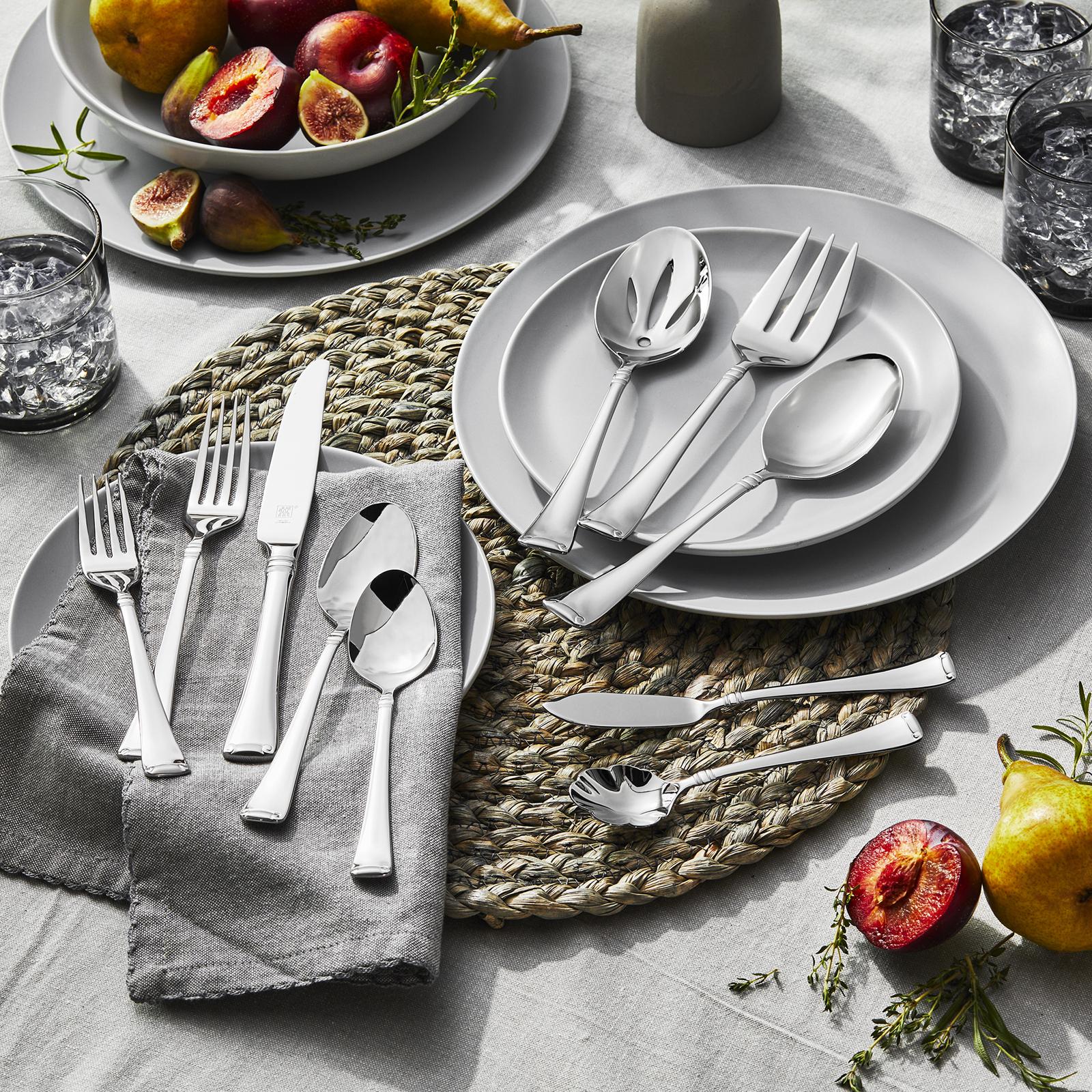 Angelico 45-Piece Flatware Set, Service for 8 14 Angelico 45-Piece Flatware Set, Service for 8