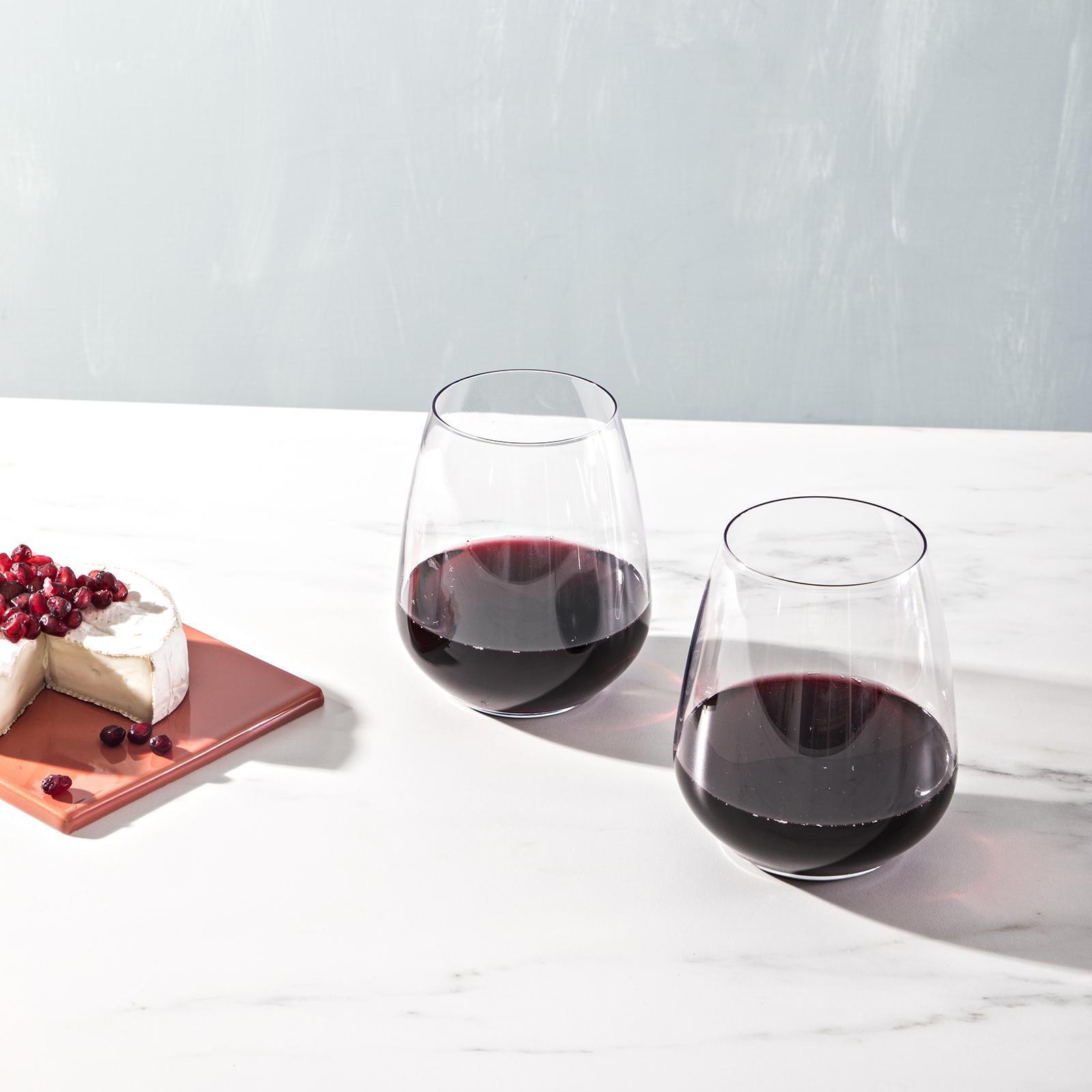 Atelier Stemless Cabernet Wine Glass, Set of 6 12 Atelier Stemless Cabernet Wine Glass, Set of 6