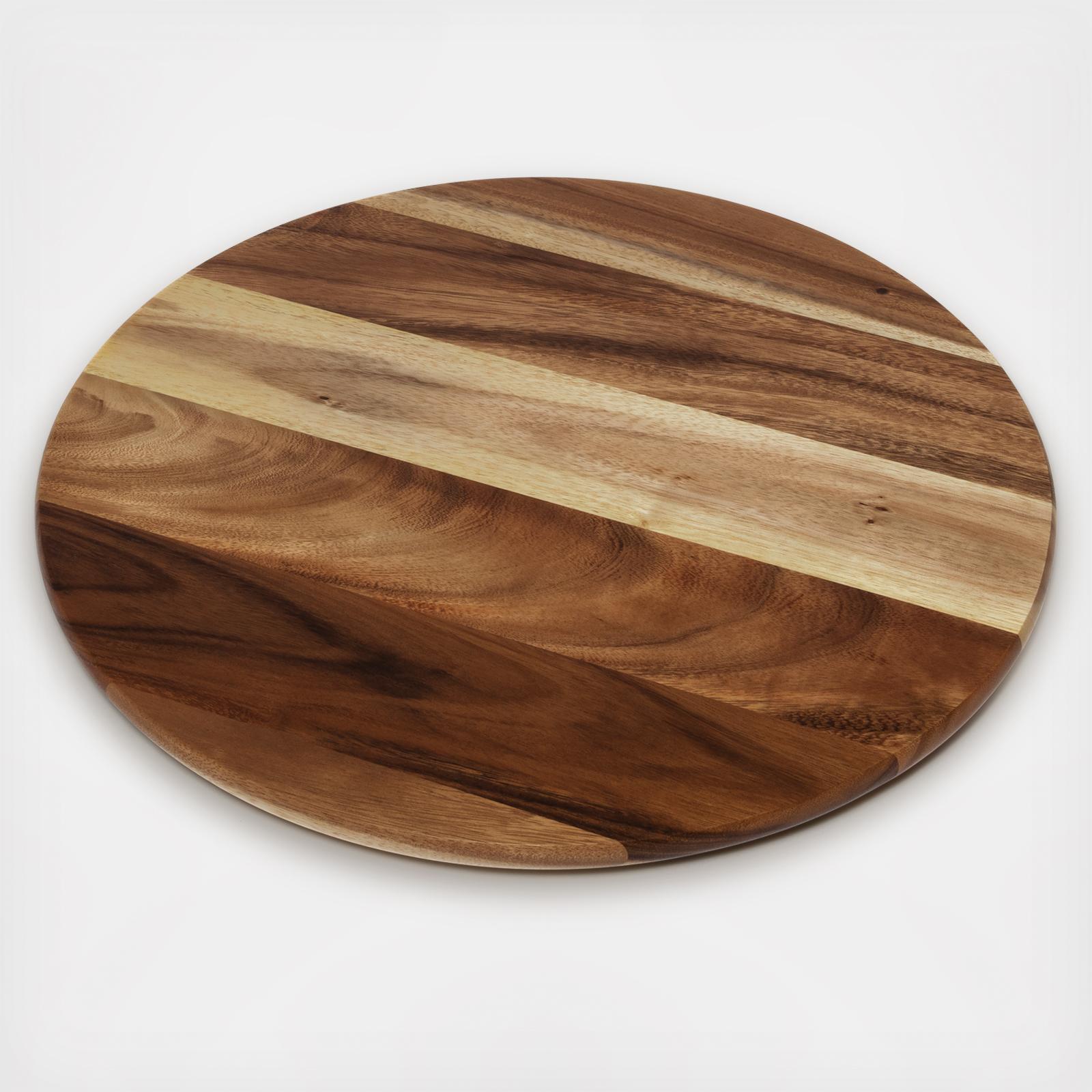Acacia Lazy Susan Serving Board 2 Acacia Lazy Susan Serving Board