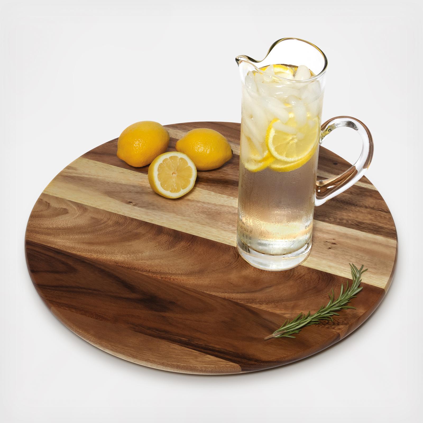 Acacia Lazy Susan Serving Board 3 Acacia Lazy Susan Serving Board