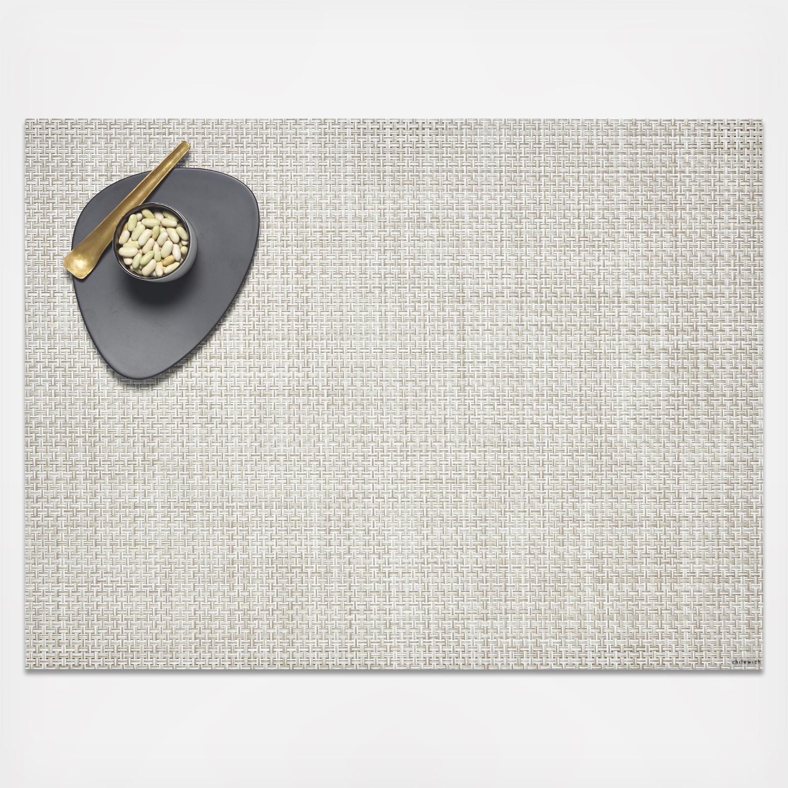 Basketweave Placemat, Set of 4 1 Basketweave Placemat, Set of 4