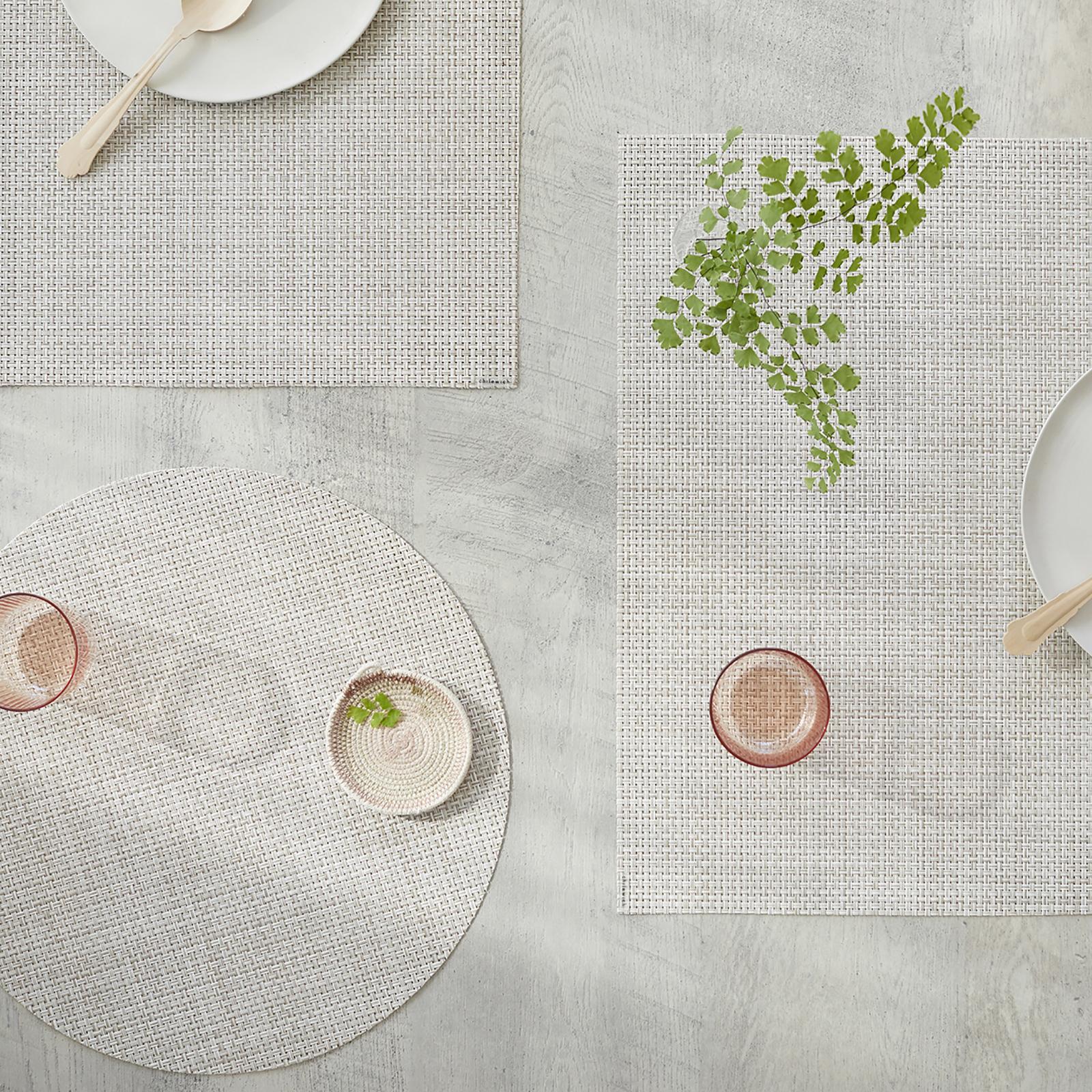 Basketweave Placemat, Set of 4 3 Basketweave Placemat, Set of 4