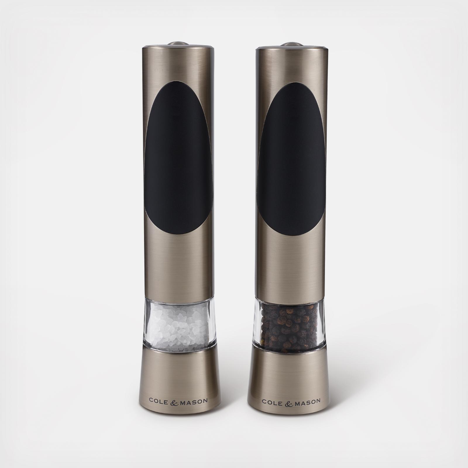 Richmond Salt & Pepper Electric Grinder Set 3 Richmond Salt & Pepper Electric Grinder Set