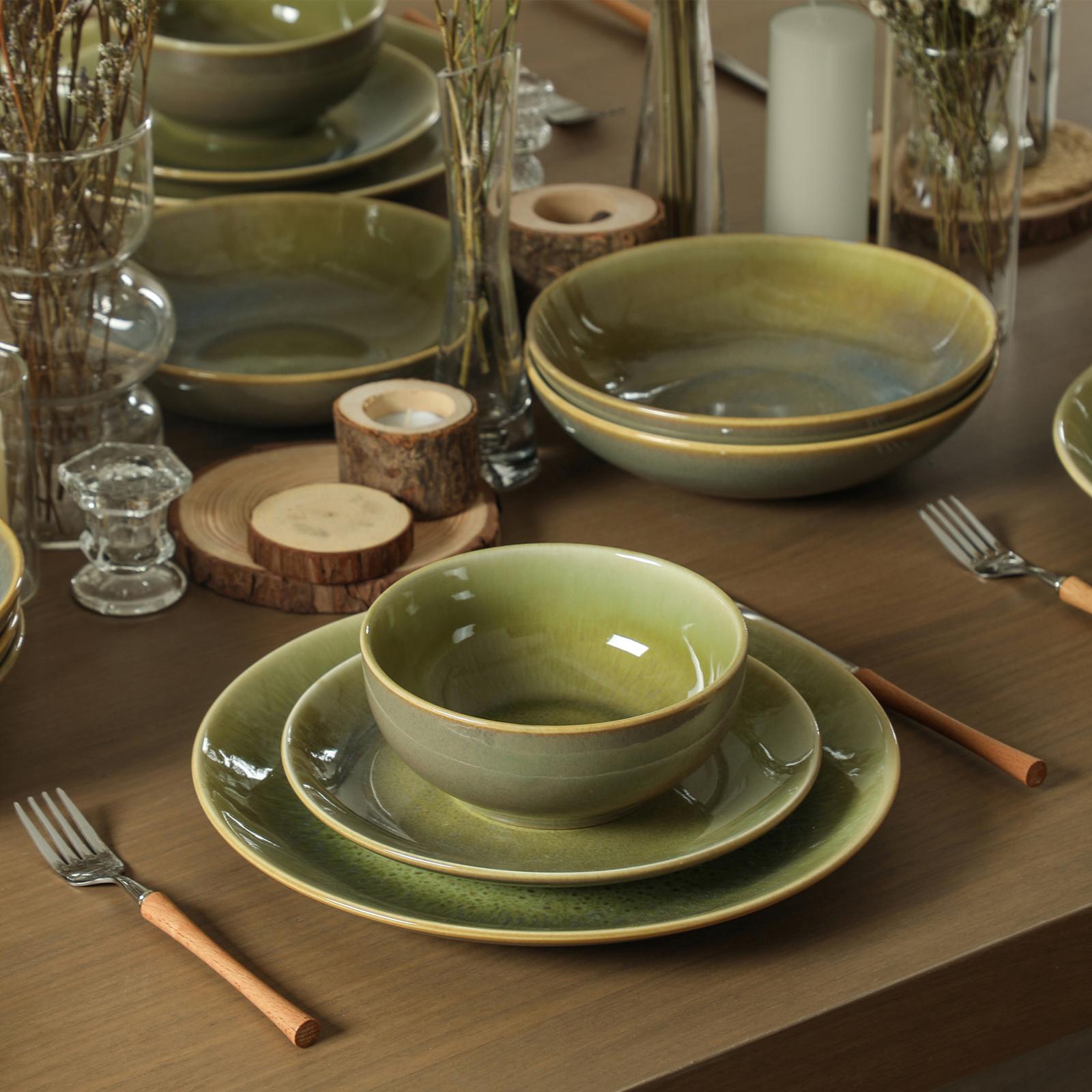 Riley 16-Piece Dinnerware Set, Service for 4 8 Riley 16-Piece Dinnerware Set, Service for 4