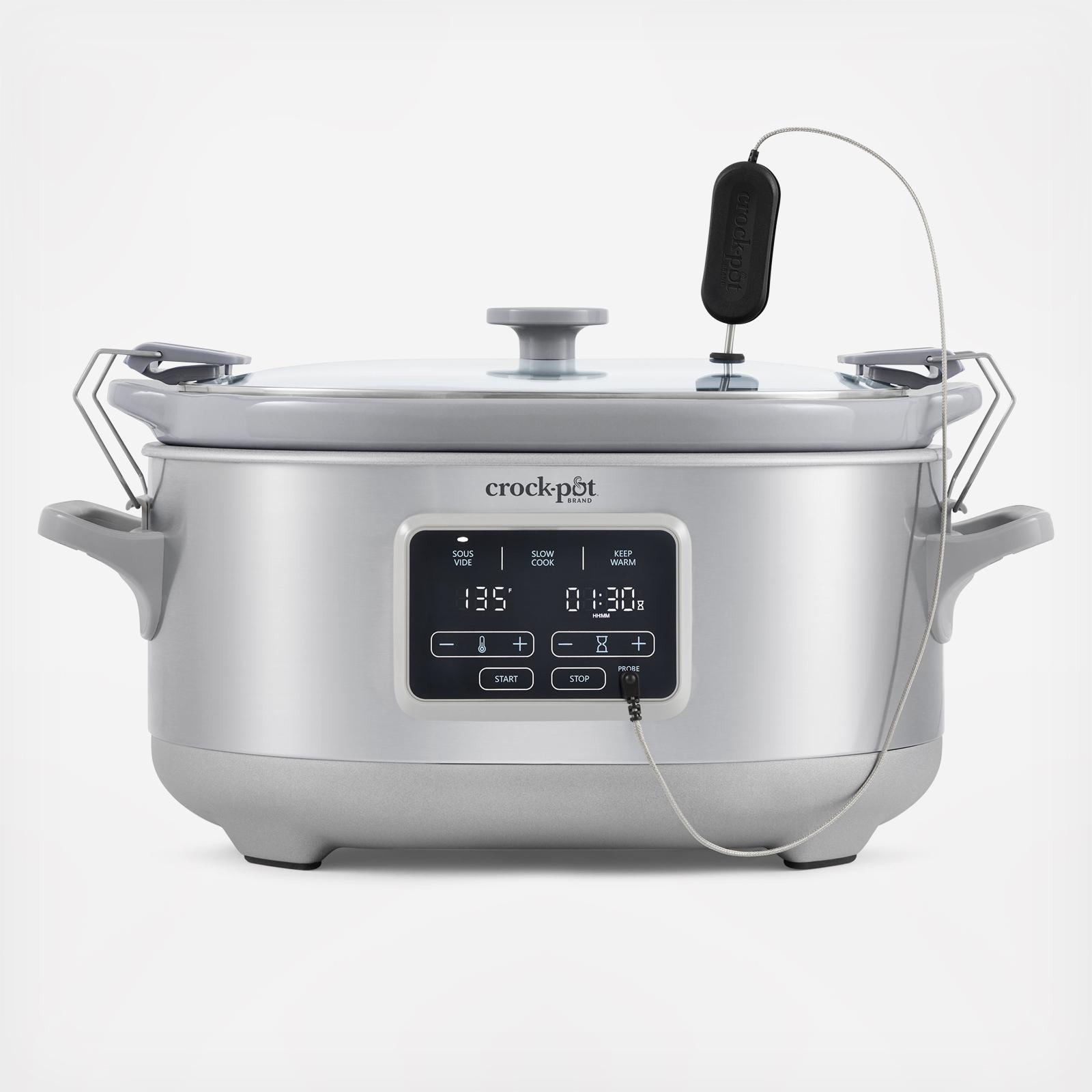 Stainless Steel Slow Cooker with Sous Vide 2 Stainless Steel Slow Cooker with Sous Vide