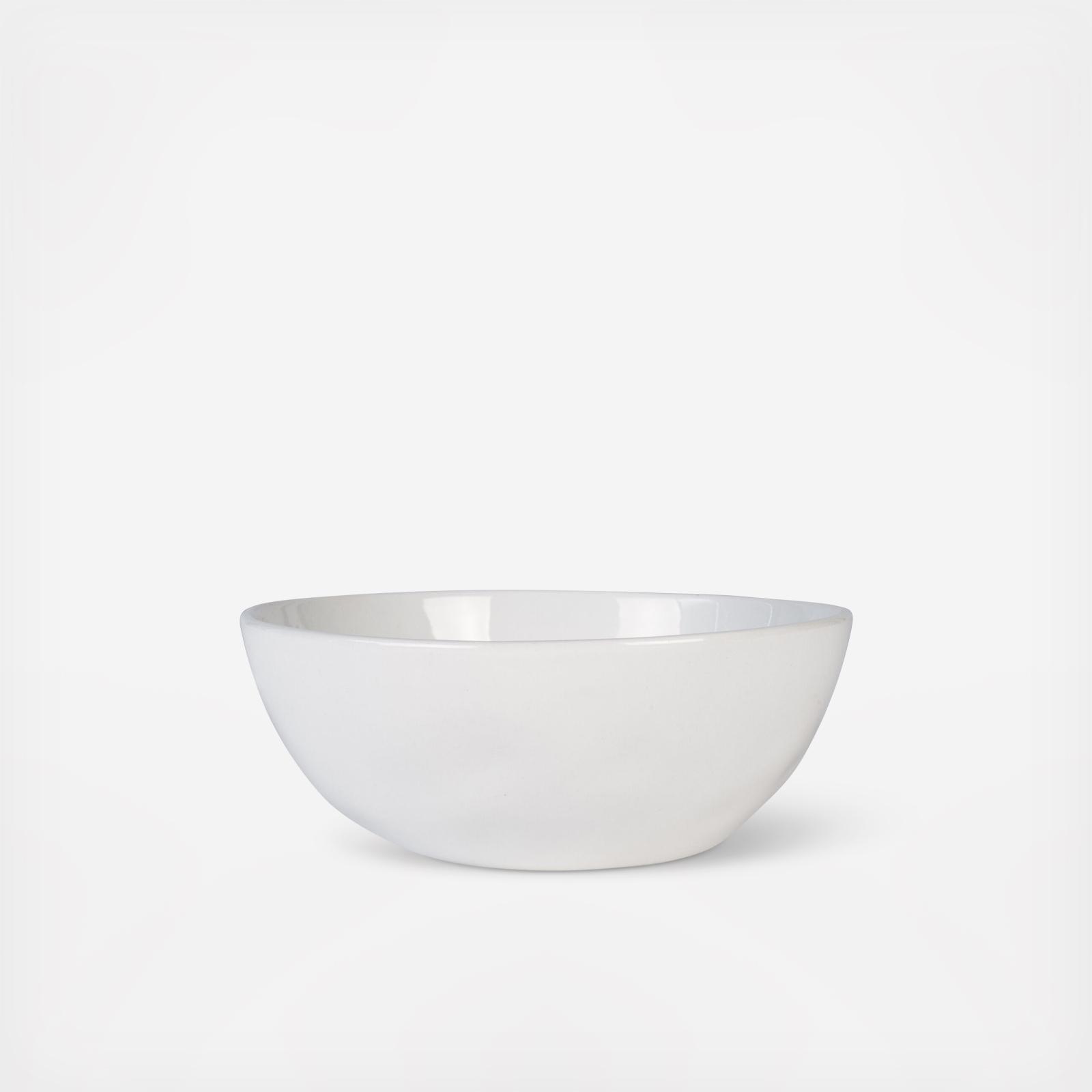 Everyday White Organic Cereal Bowl, Set of 4 3 Everyday White Organic Cereal Bowl, Set of 4